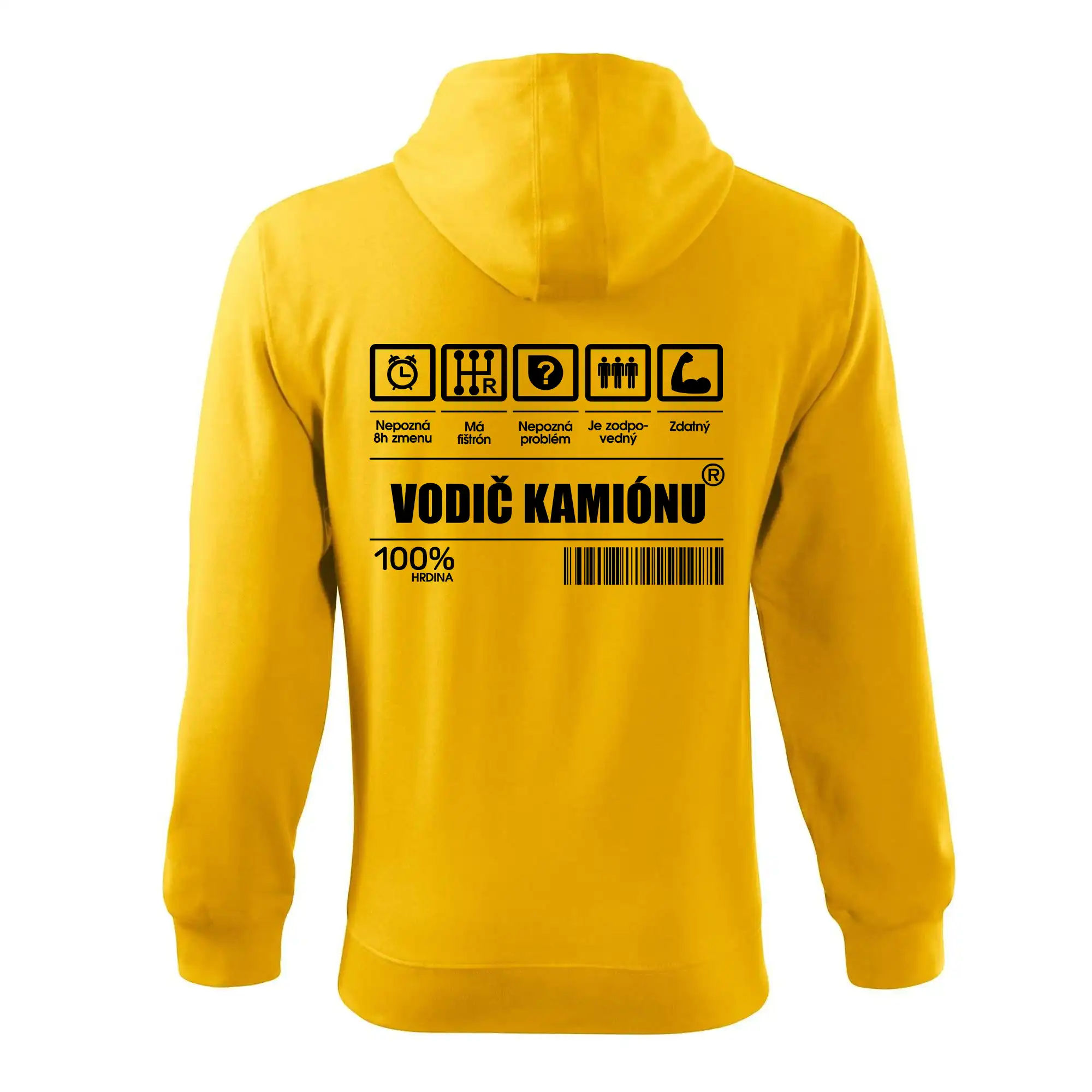 Čiarový kód - Vodič kamionu