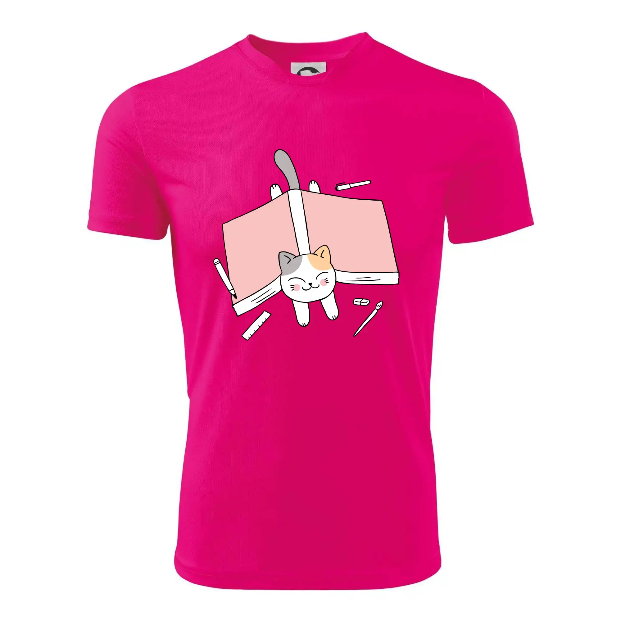 Učení na státnice kočka