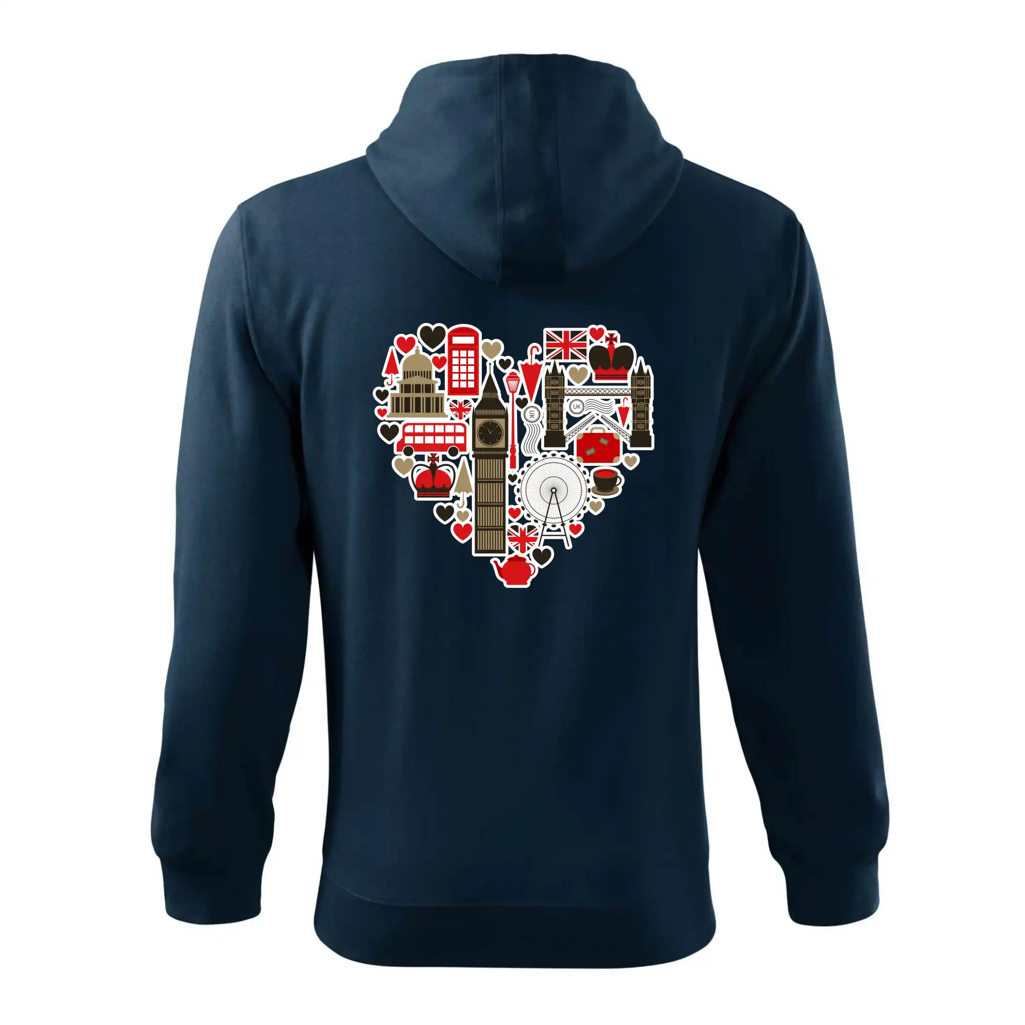 Britské srdce - objekty