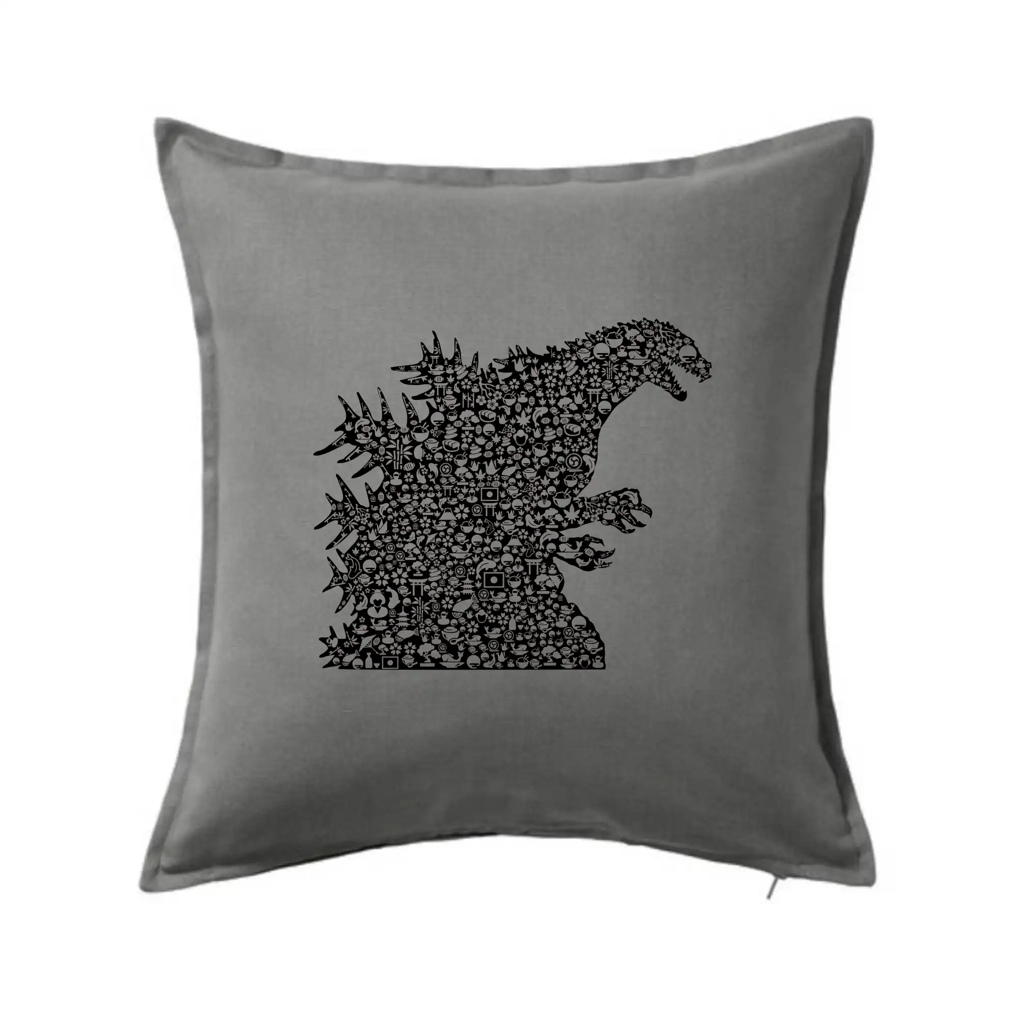 Filmové tričká - Godzilla ikony asie - Vankúš 50x50