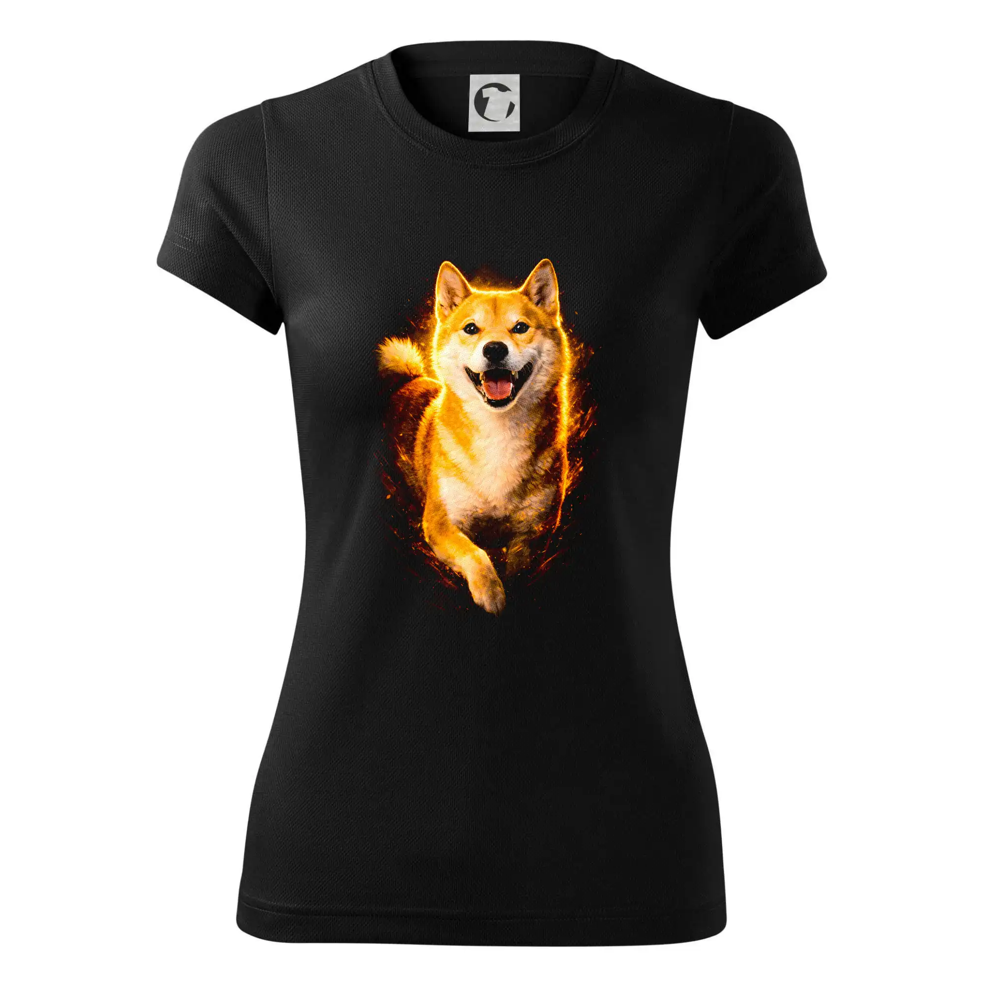 Obrázek polotón Shiba Inu bežící