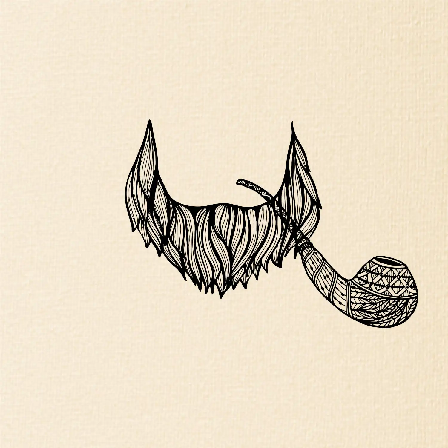 Mustache fajfka