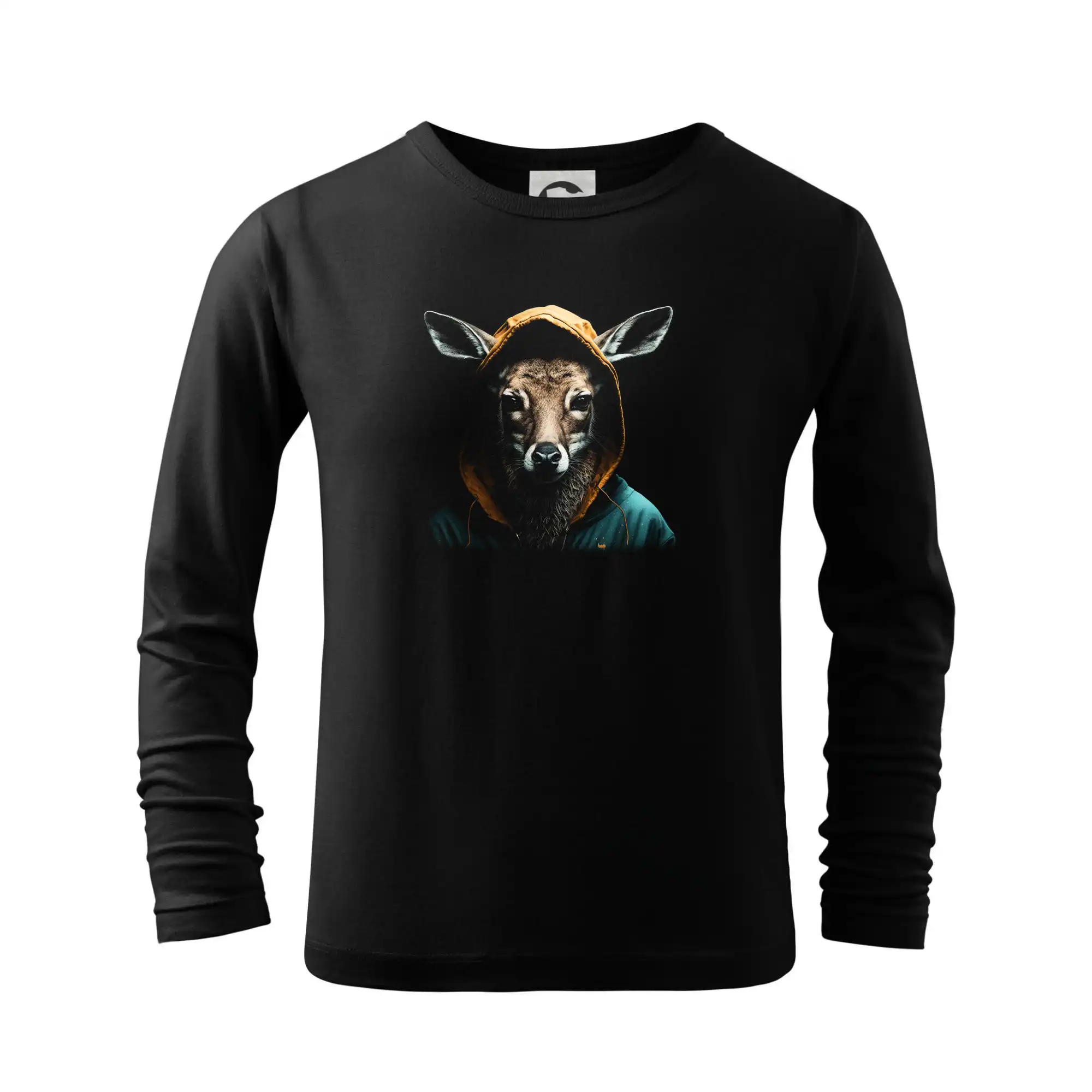 Tričká so zvieratami - Srnka v mikině - Tričko detské Long Sleeve