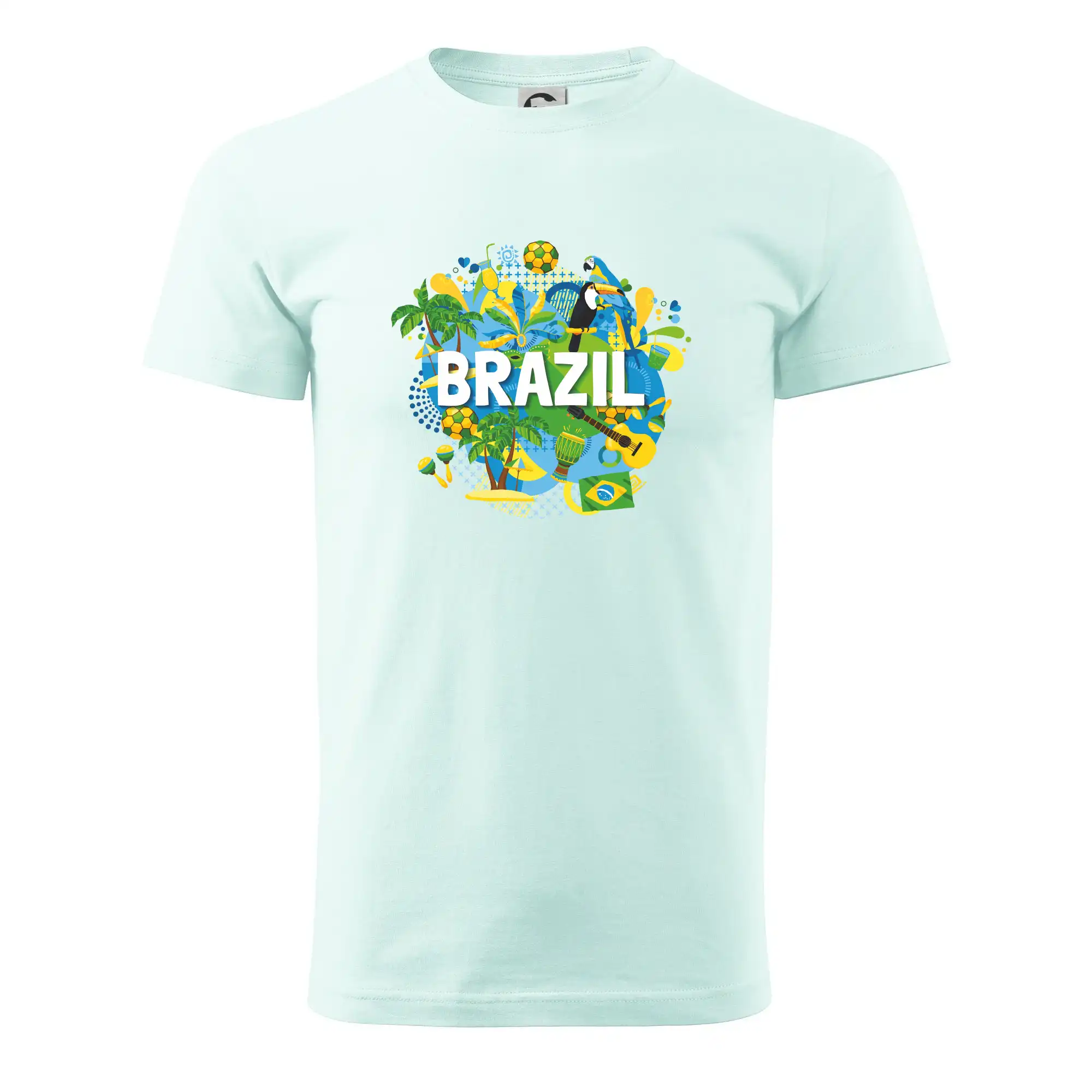 Ostatné mestá / miesta - Brazília Farebný obrázok - Pánske tričko nižšej gramáže
