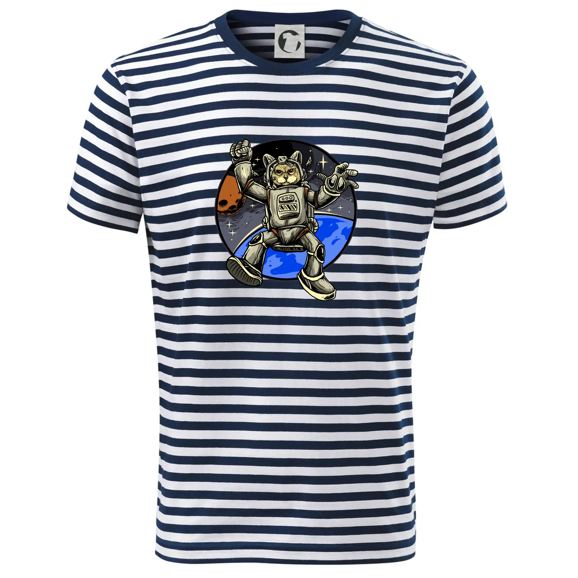 Vesmirne tričká - Mačacie astronaut - Tričko na vodu