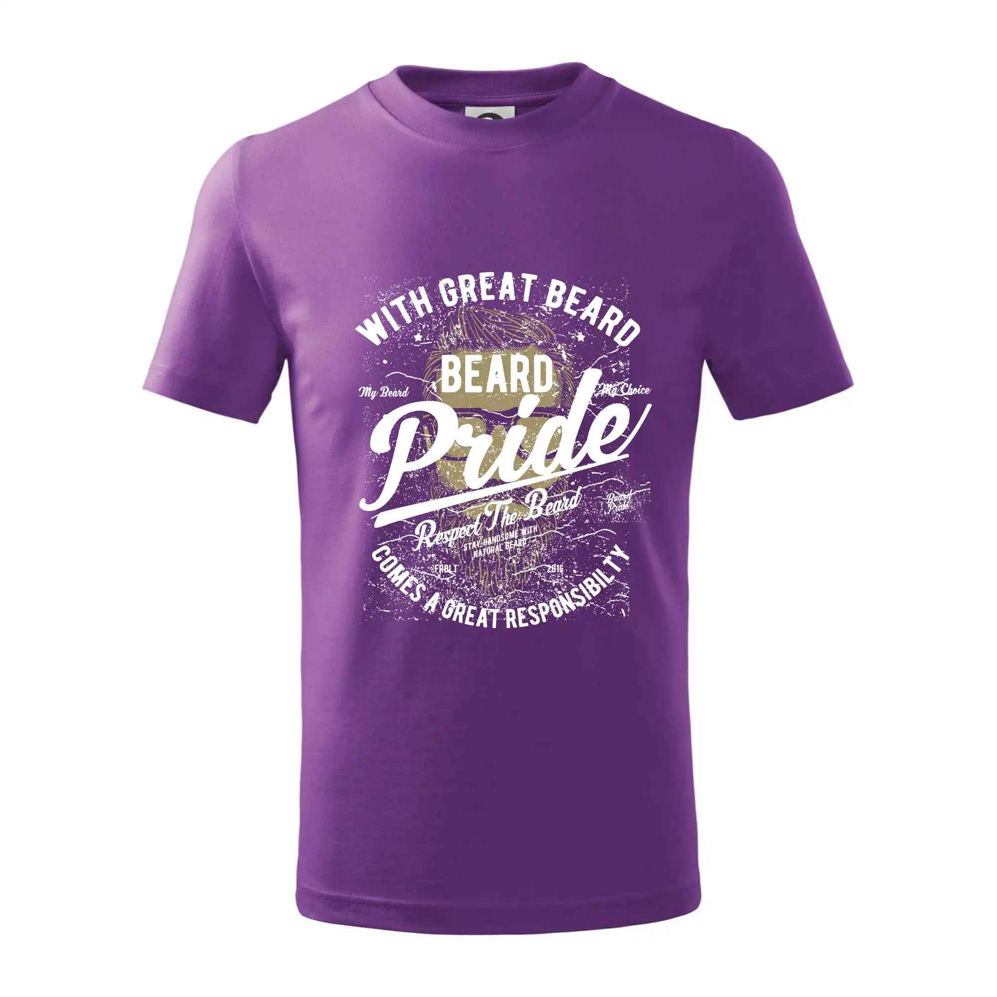 Tričká s fúzikmi - Beard Pride - Tričko detské bavlnené