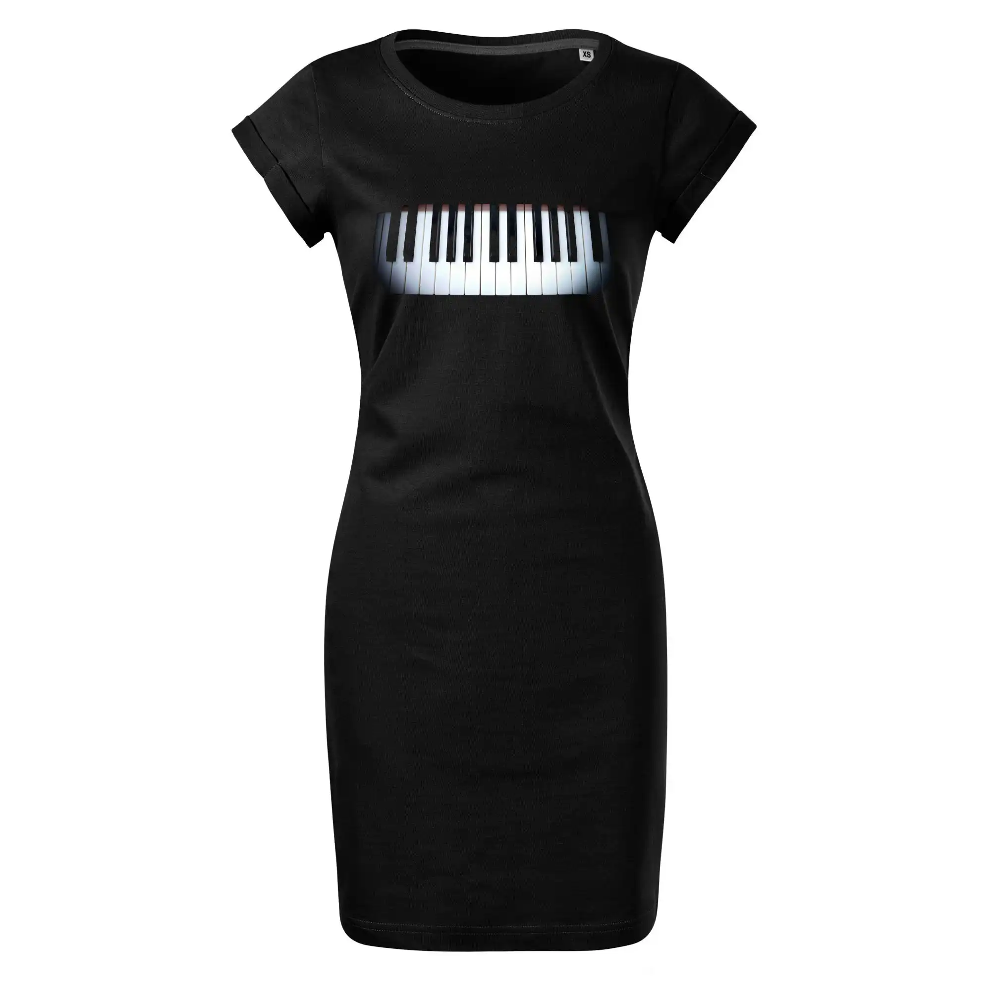 Piano v tme - Tričko Šaty FREEDOM