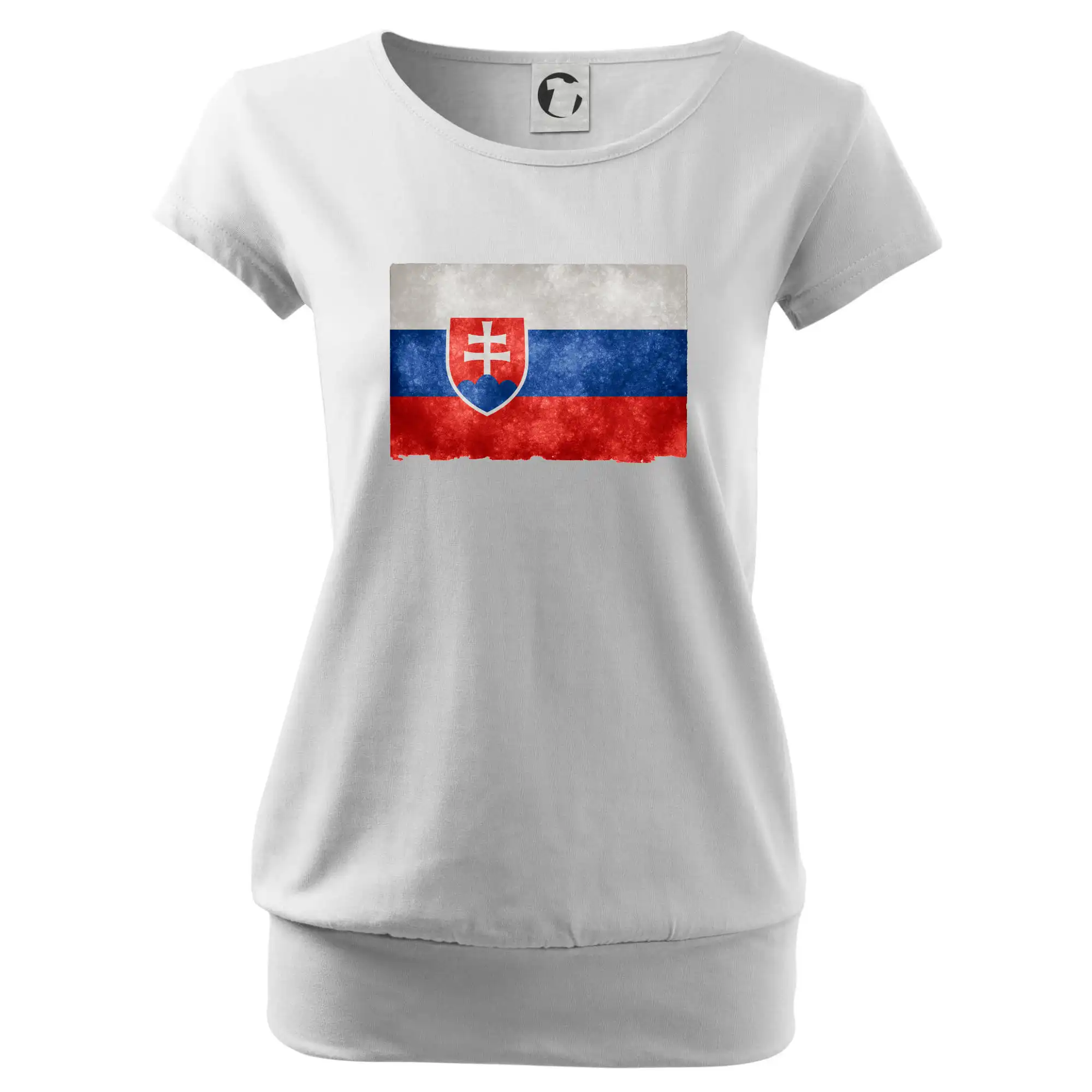 Politické tričká - Slovenská vlajka stará - Voľné tričko city