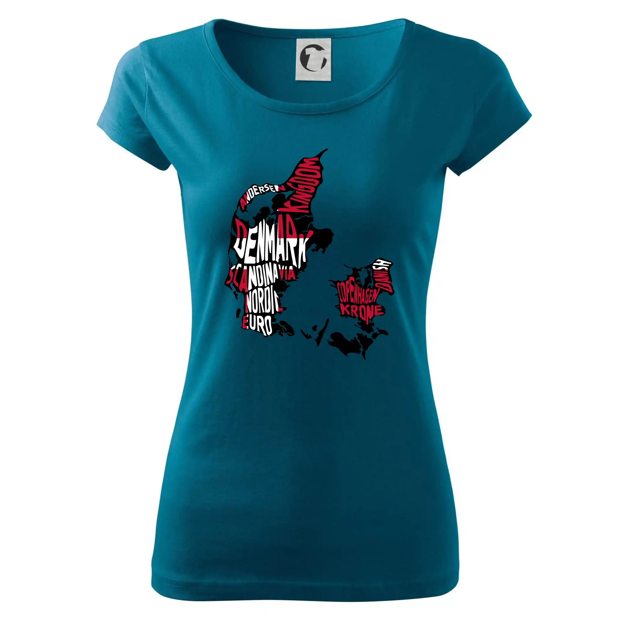 Mapy - názvy měst - Dánsko