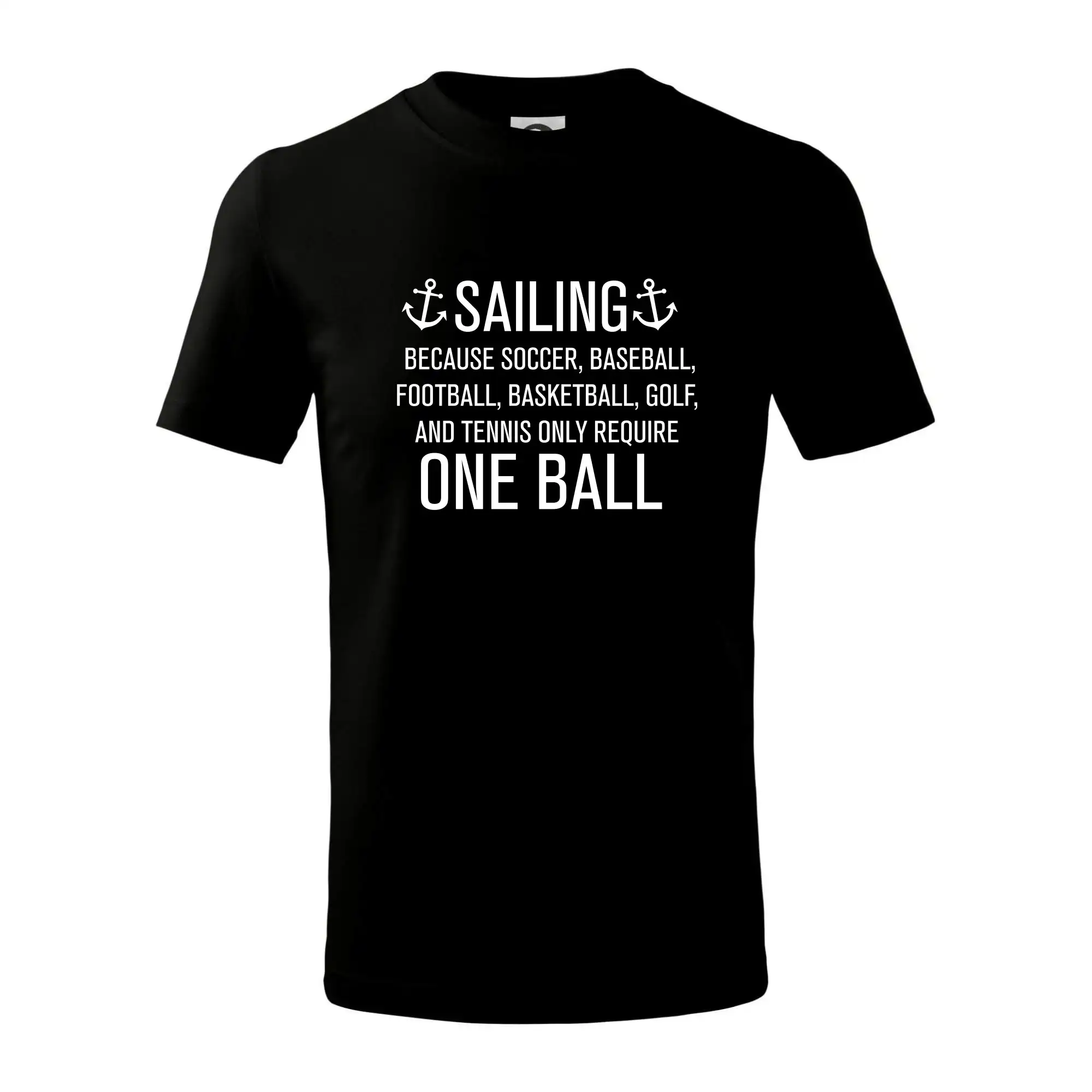 Sailing beacause one ball