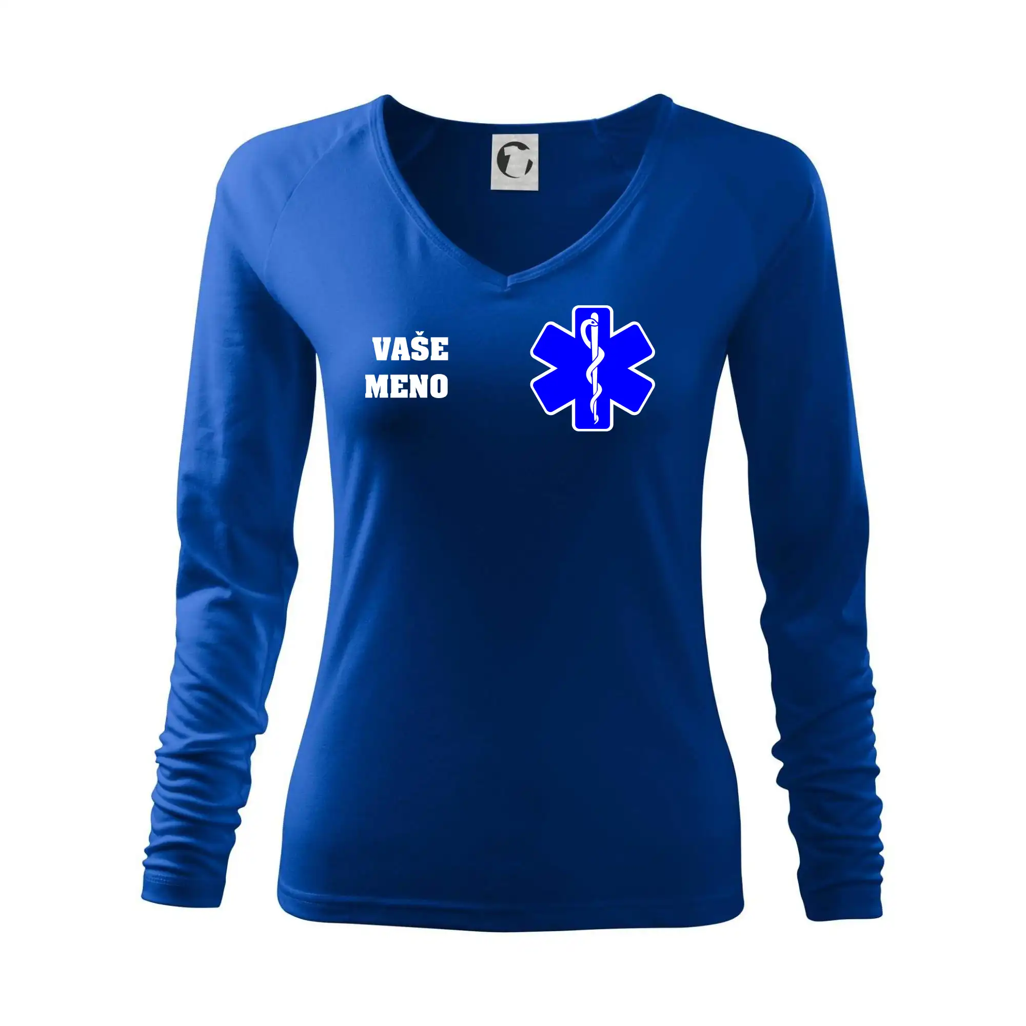 Originálne tričká pre hasičov - Rescue - Vaše meno - Tričko dámske Elegance