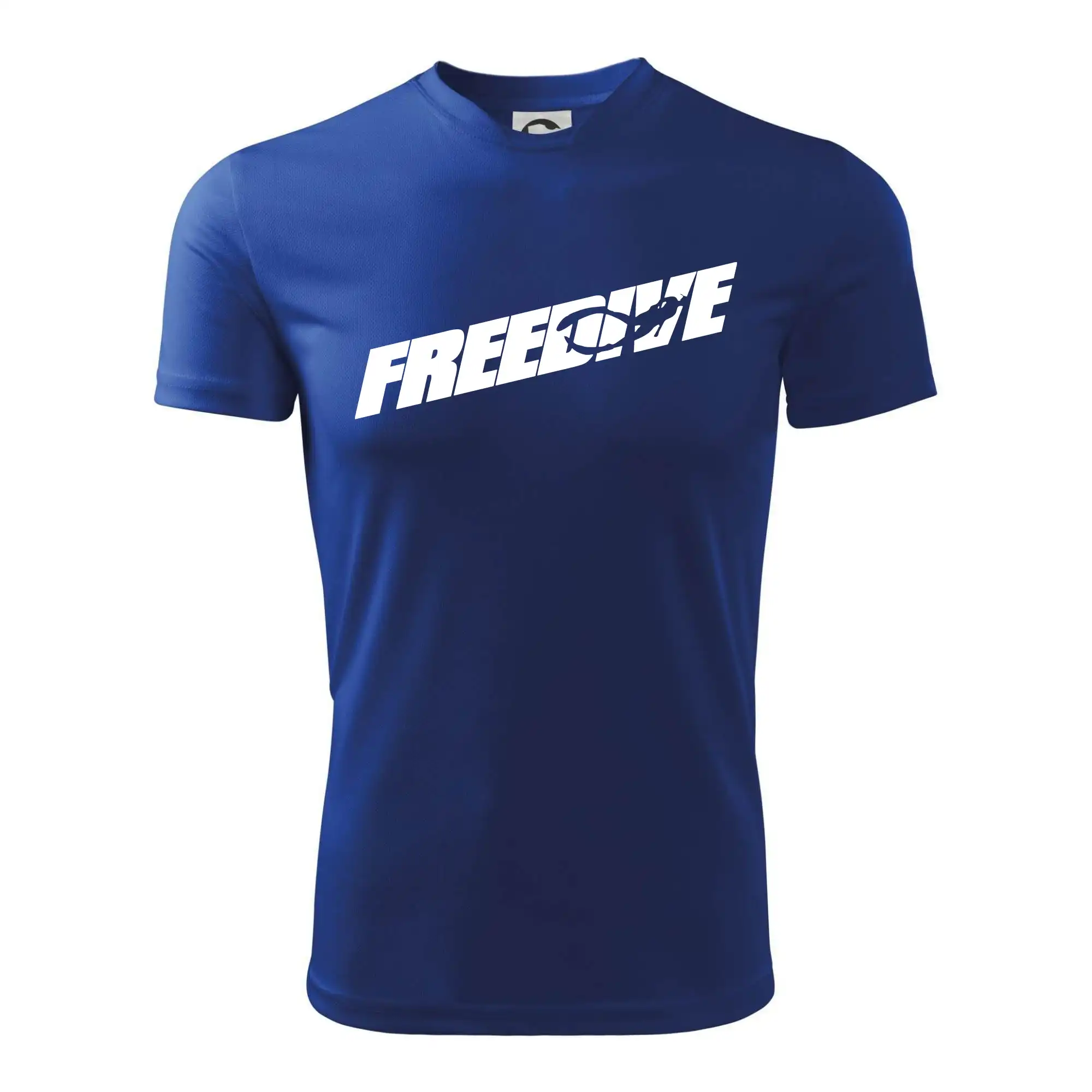 Freedive - nápis s potápěčem