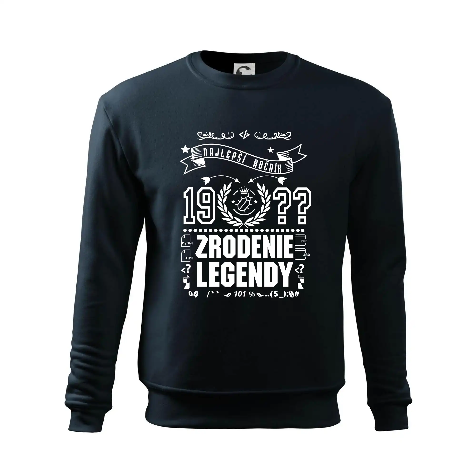 Trička Zrodenie legendy - Zrodenie legendy pre programátora - Mikina Essential detská