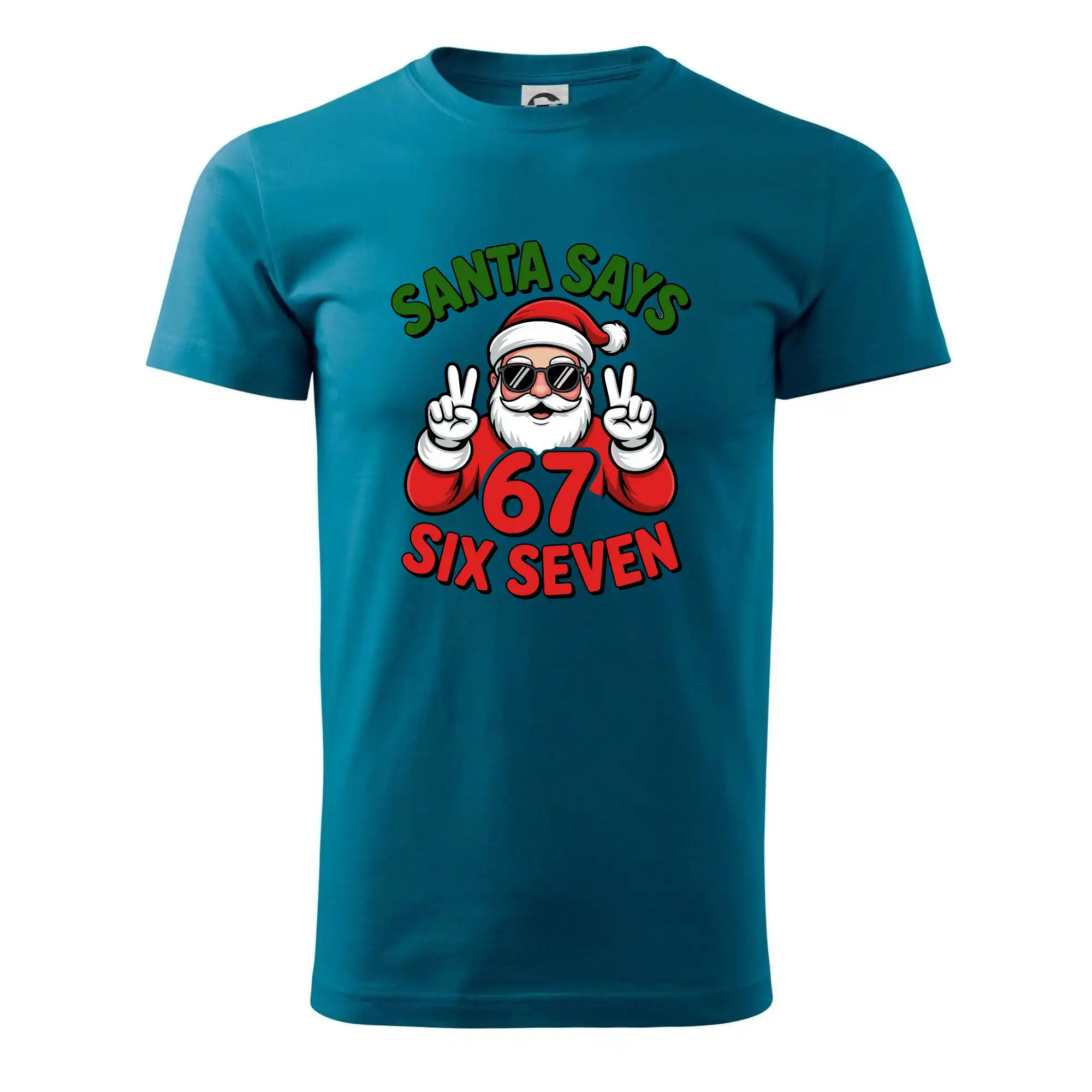 Ostatné nápisy - Santa says 67 - Pánske tričko nižšej gramáže