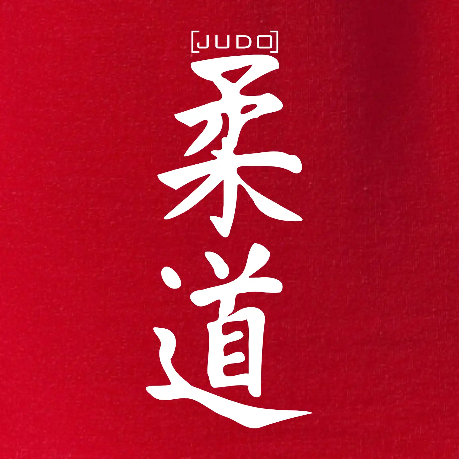 Judo nápis japan