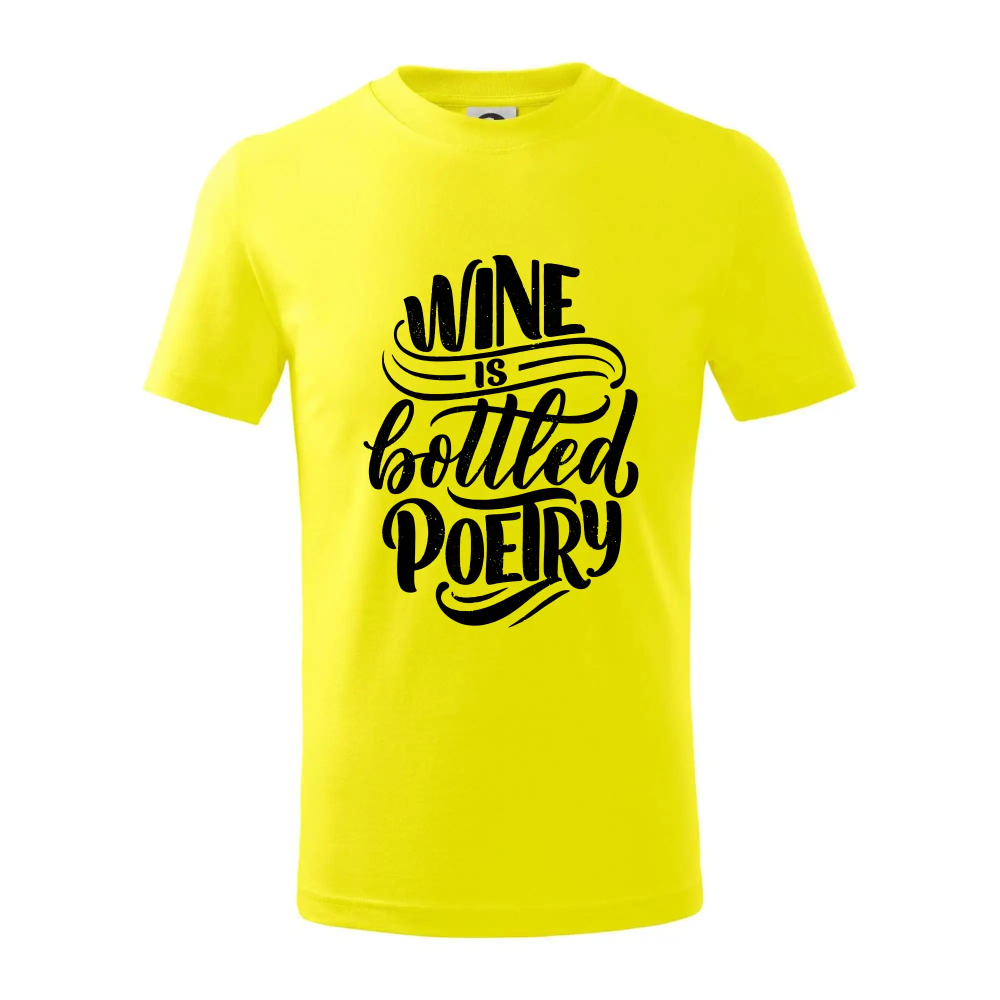 Wine is bottled poetry