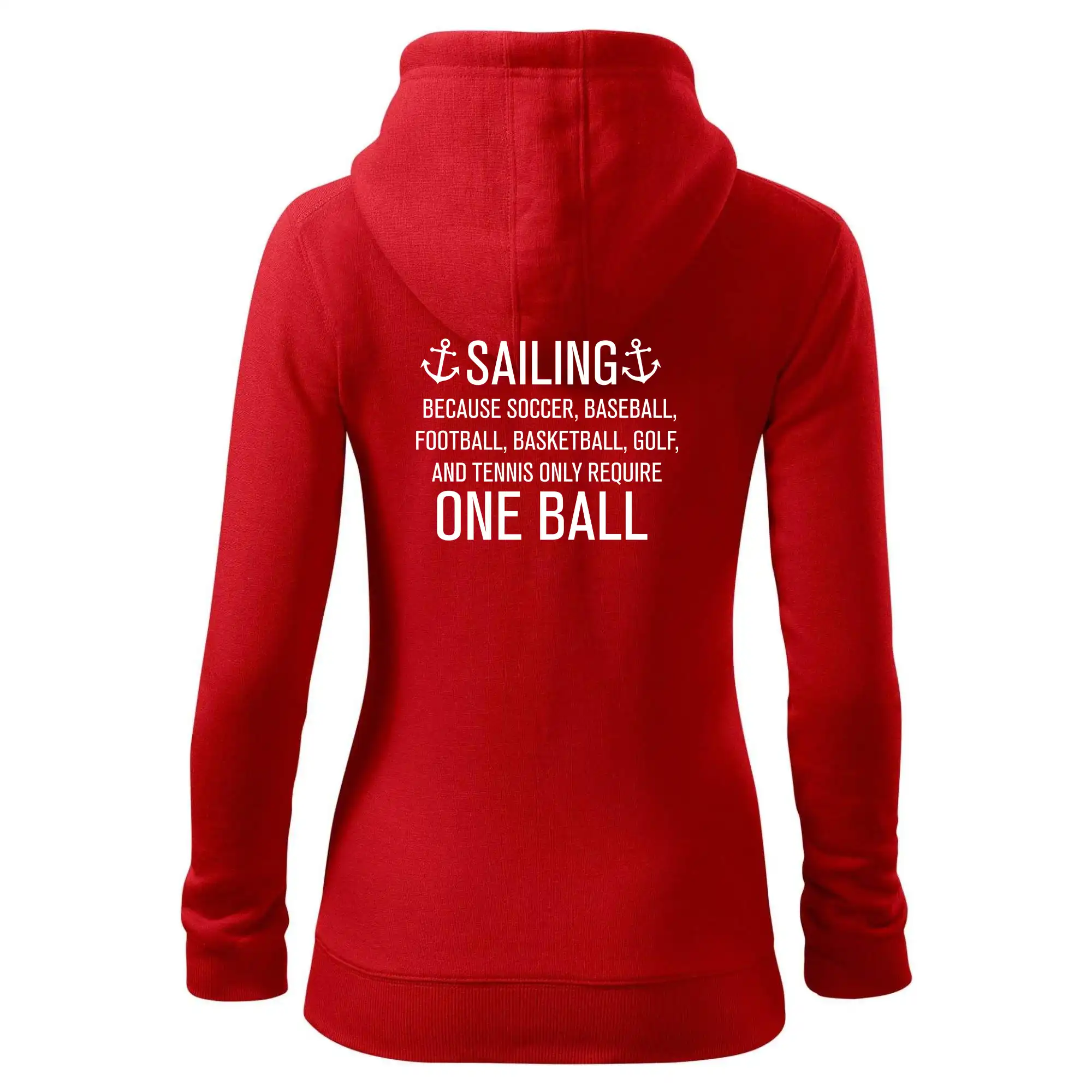 Sailing beacause one ball