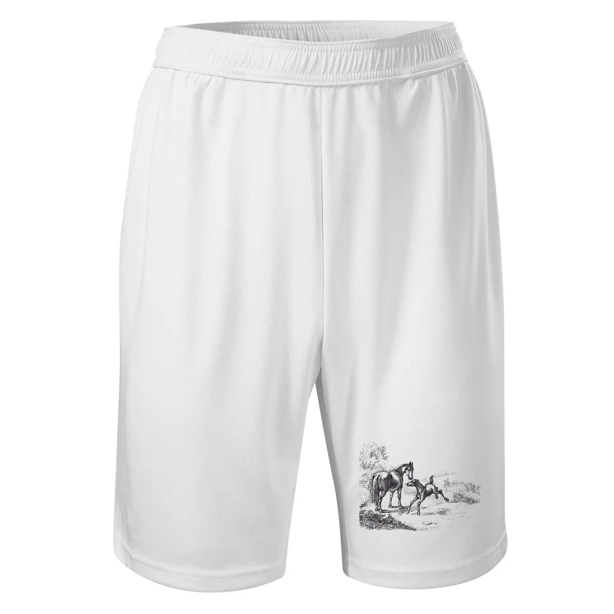 Kůň a hříbě malované