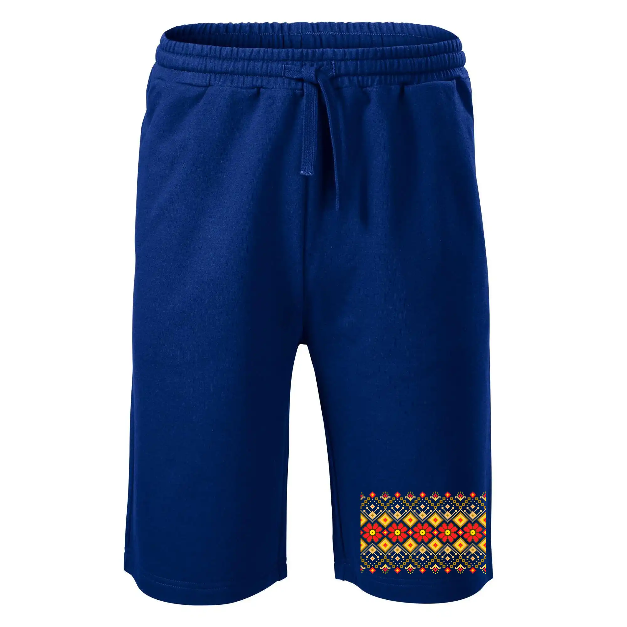 Ukrajinský vzor  - Červené květiny