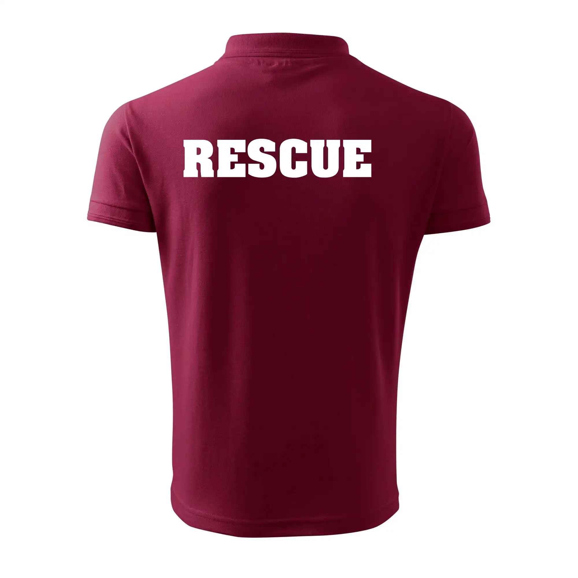 Rescue - Hviezda na prsníku + nápis na chrbte