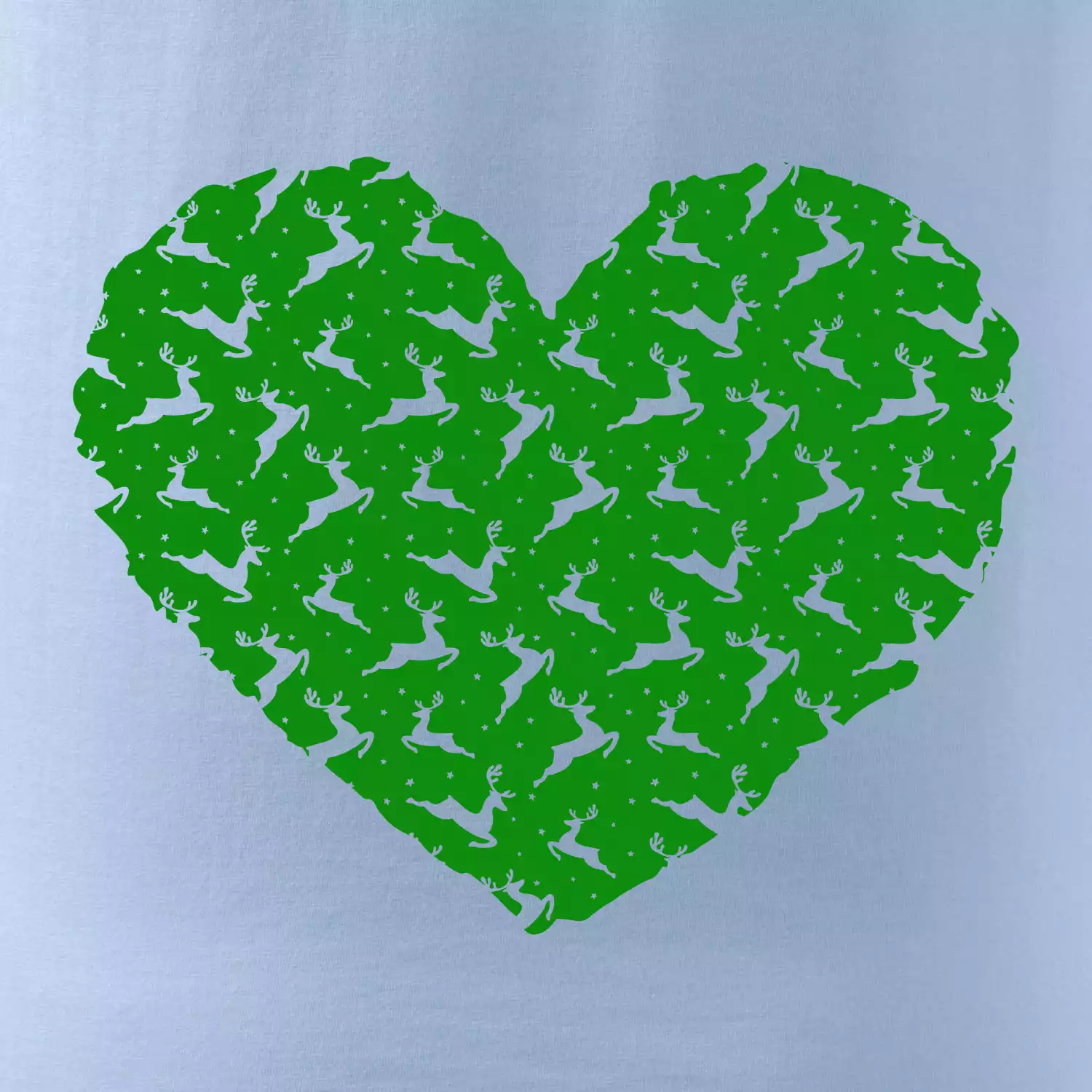 Vánoční jeleni v srdci