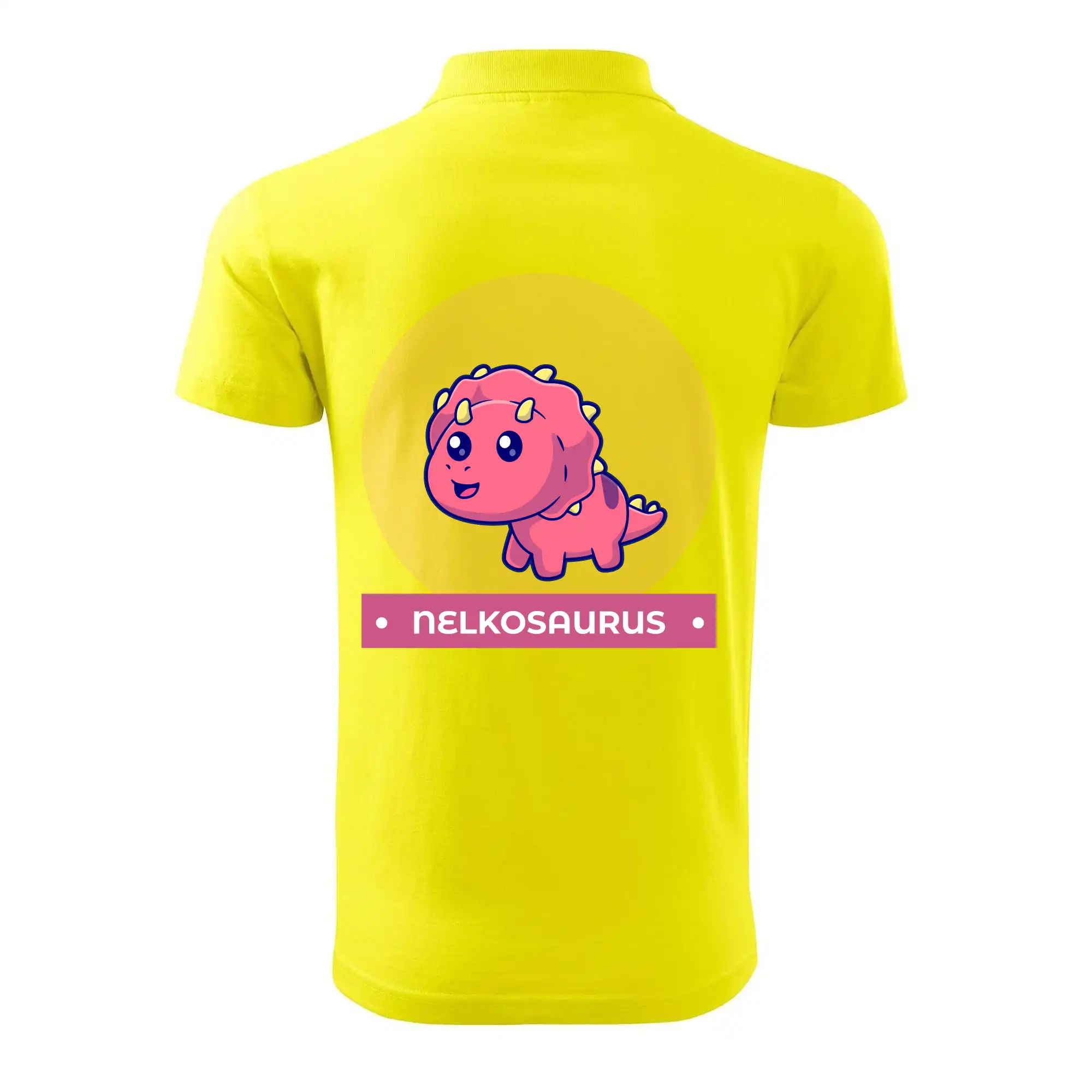 Dinosaurie mená - růžový dinosaurus SK