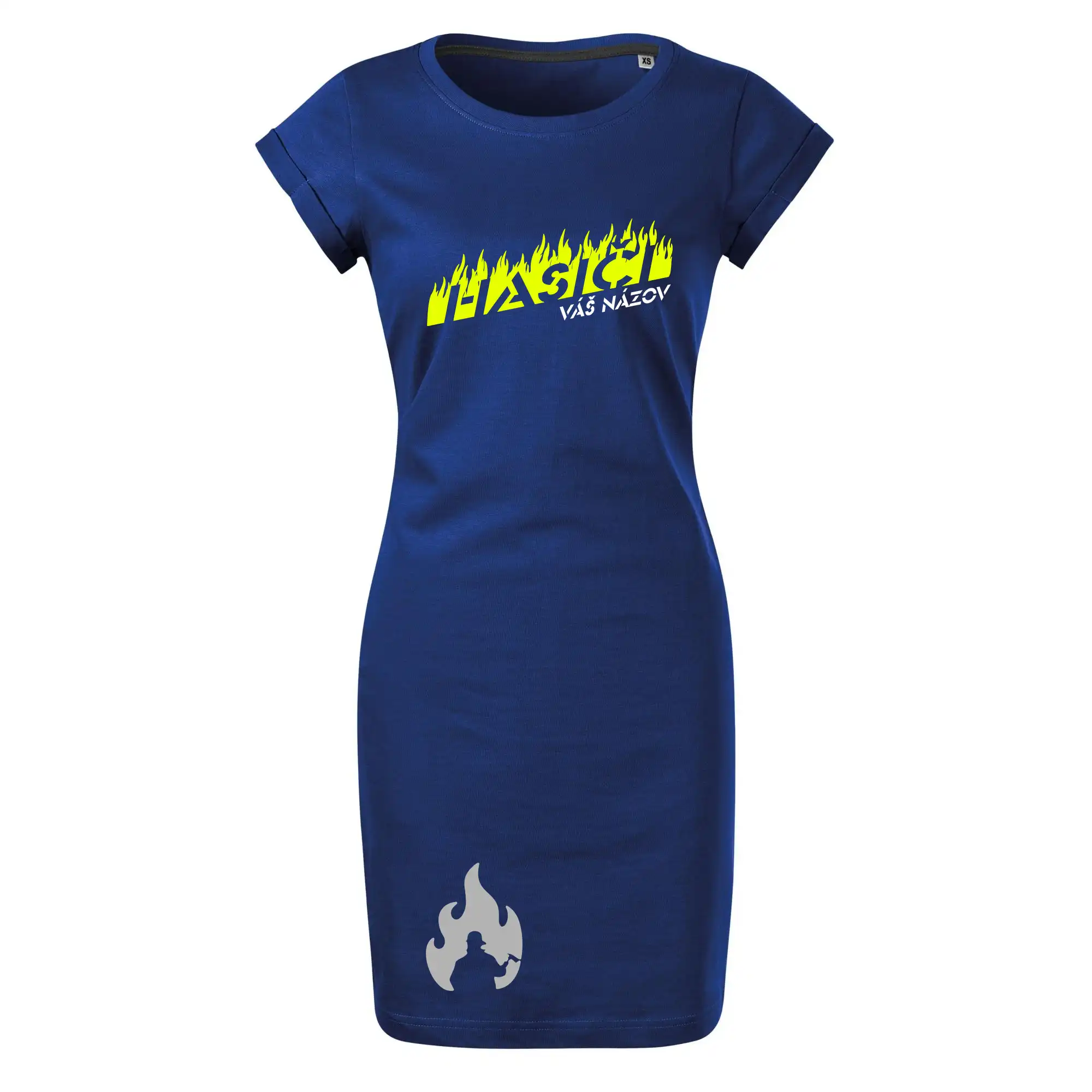 Originálne tričká pre hasičov - Hasiči - oheň - Váš názov - Tričko Šaty FREEDOM