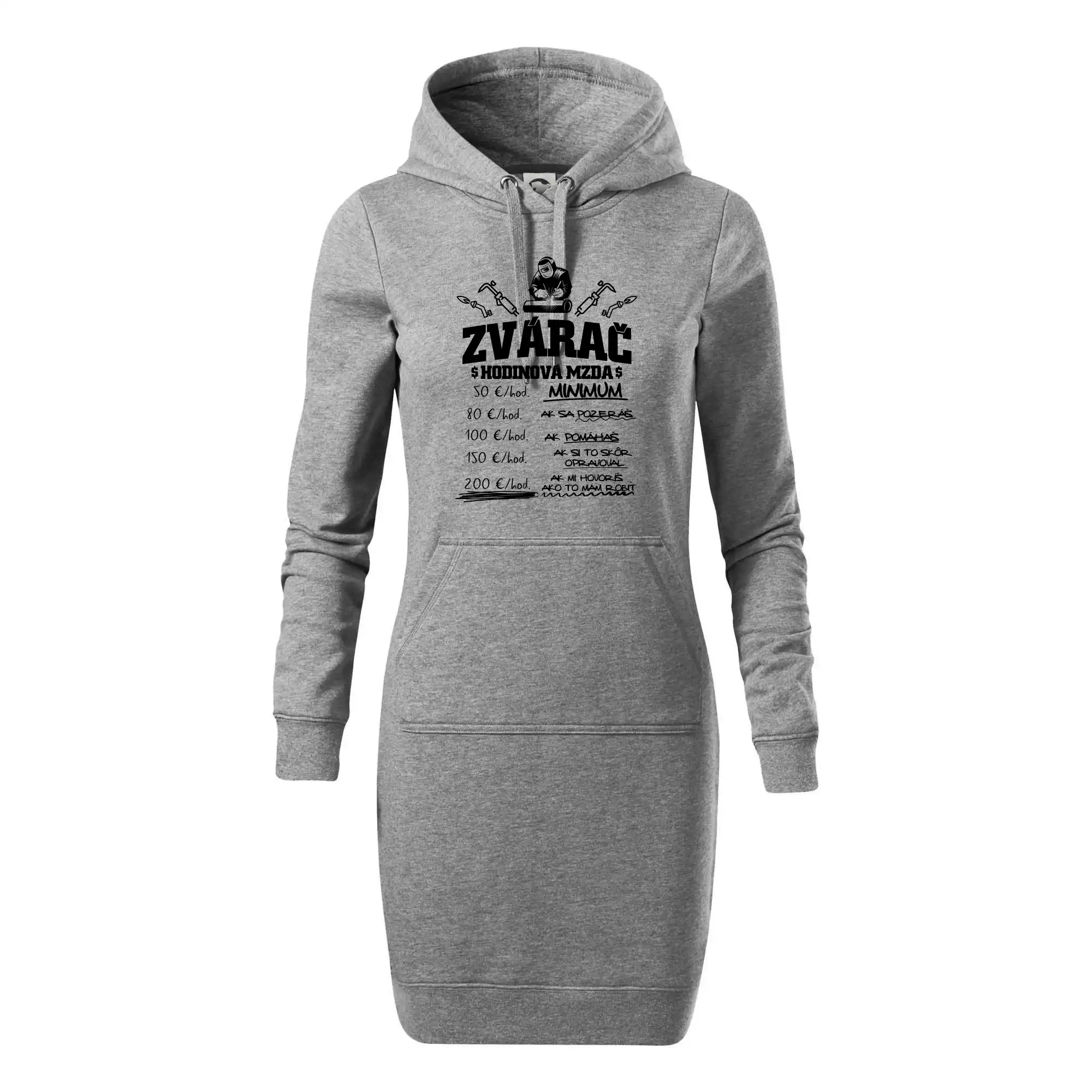 Hodinová mzda zvárač