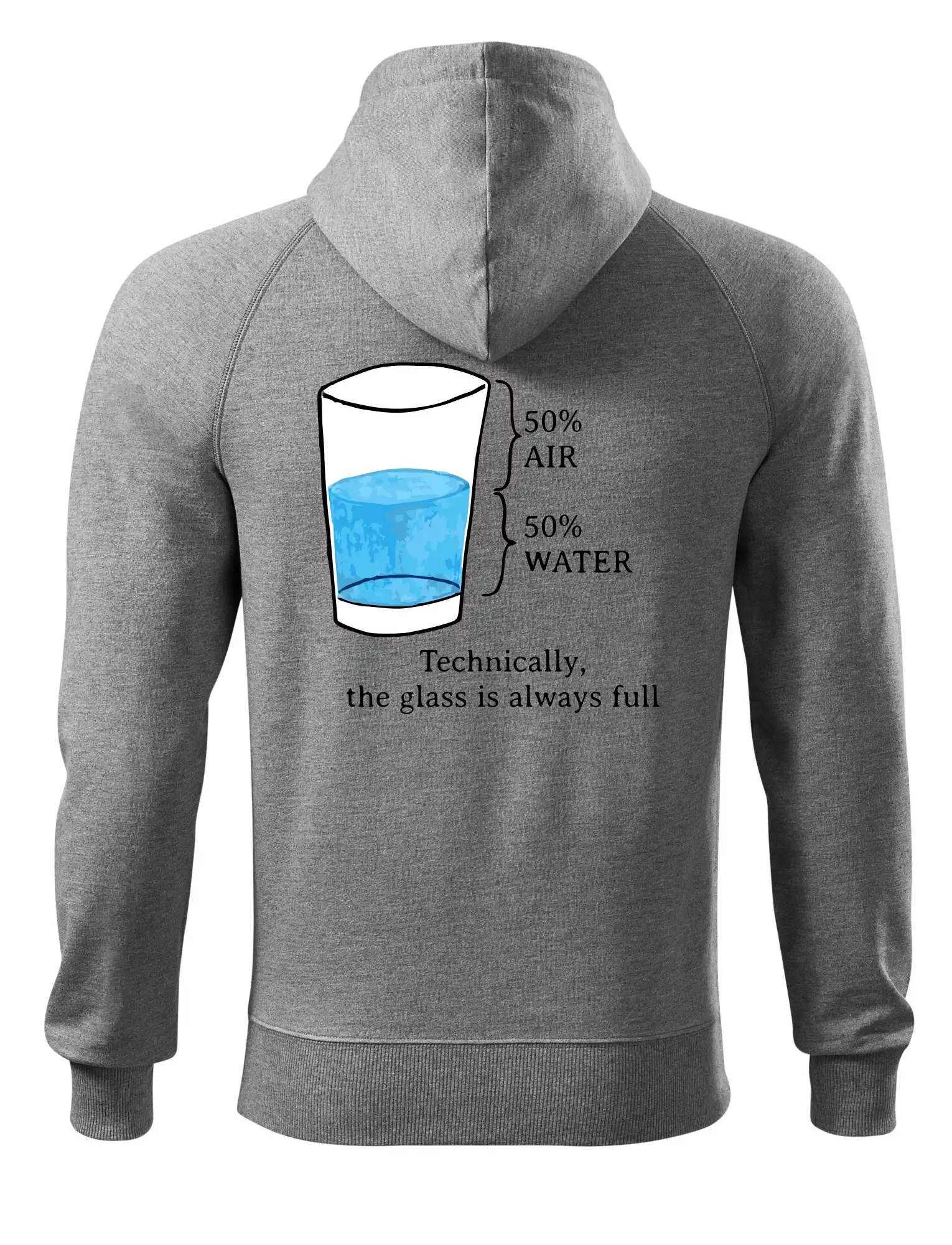 Technically, the glass is always full