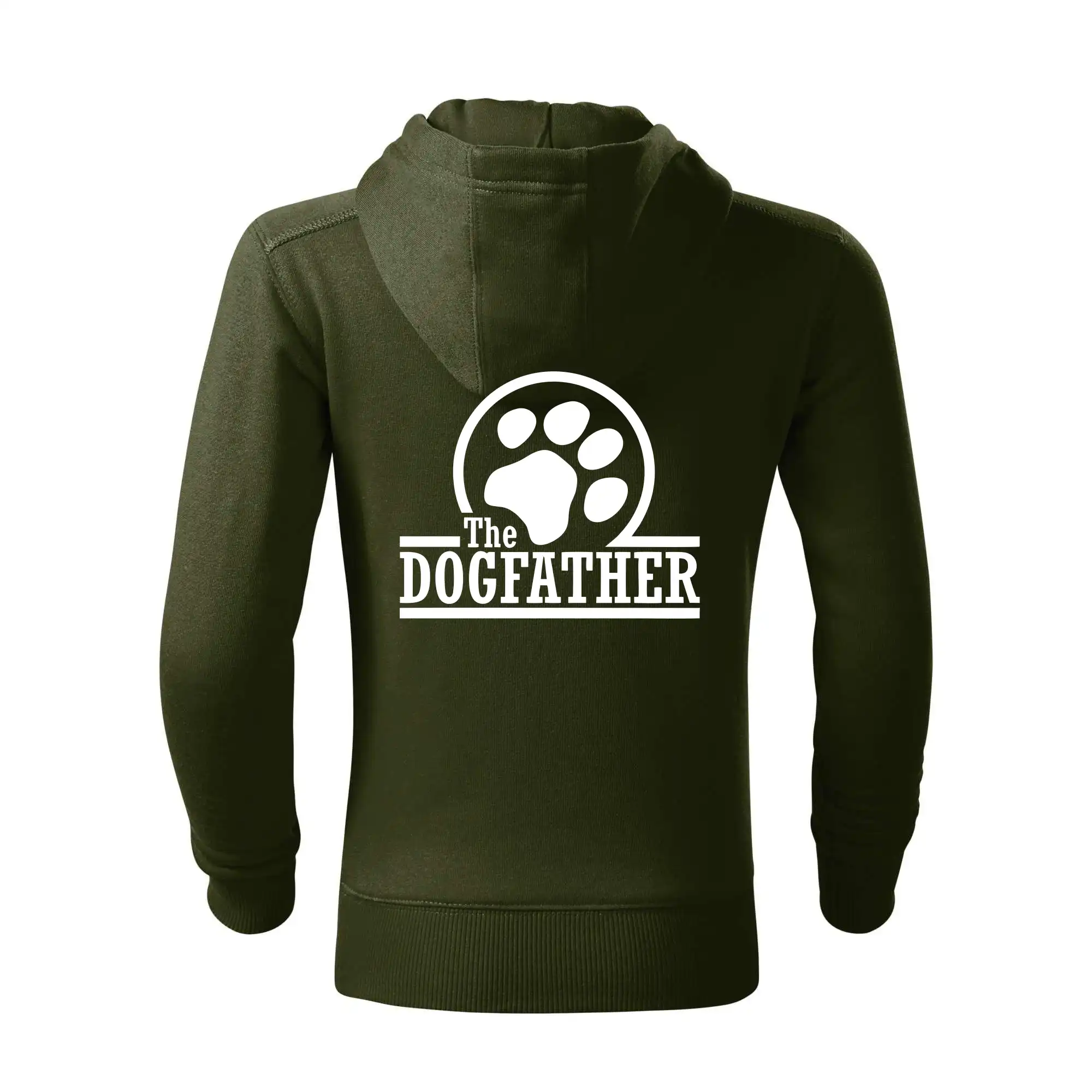 Ostatné psie plemená - Dogfather - Mikina detská s kapucňou a zipsom