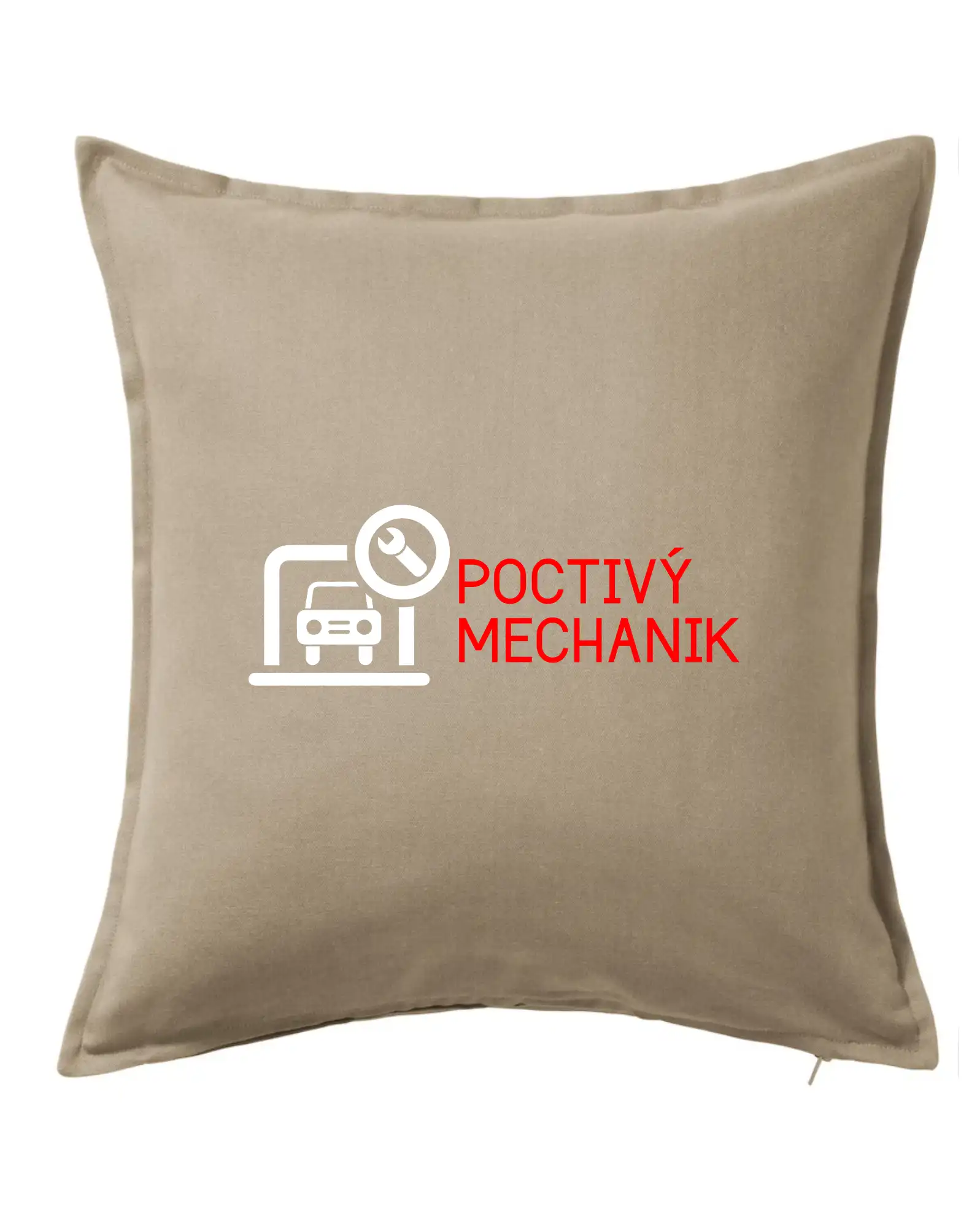 Vtipné tričká do práce - Poctivý mechanik - Vankúš 50x50