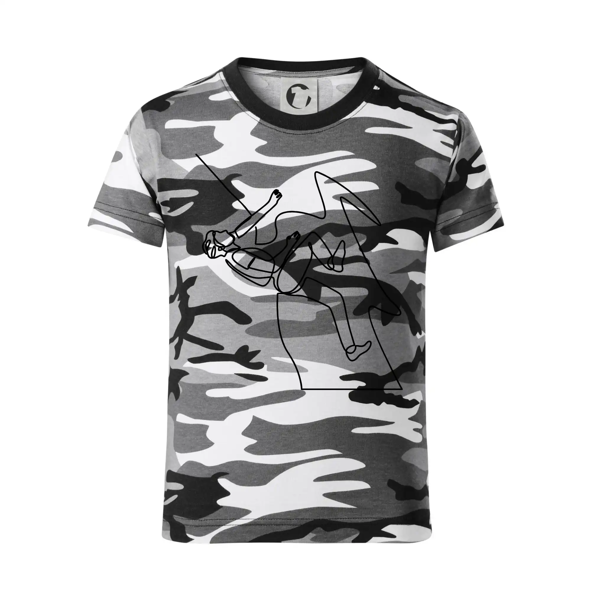 Lezec na skále jedním tahem