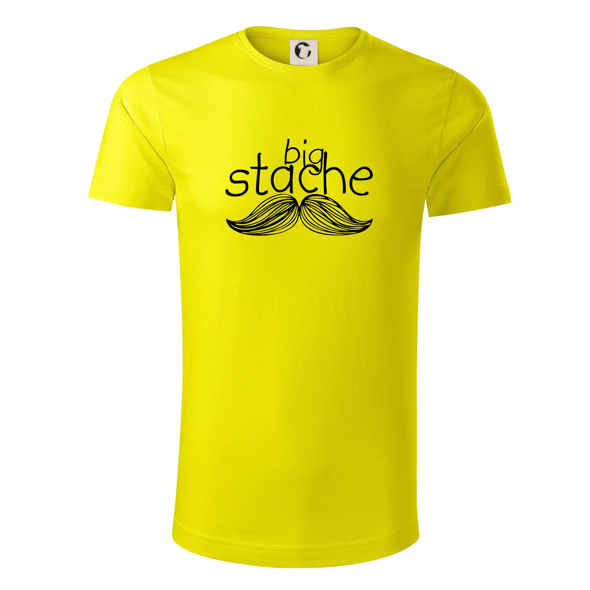 Tričká s fúzikmi - Big stache - Tričko z organickej bavlny