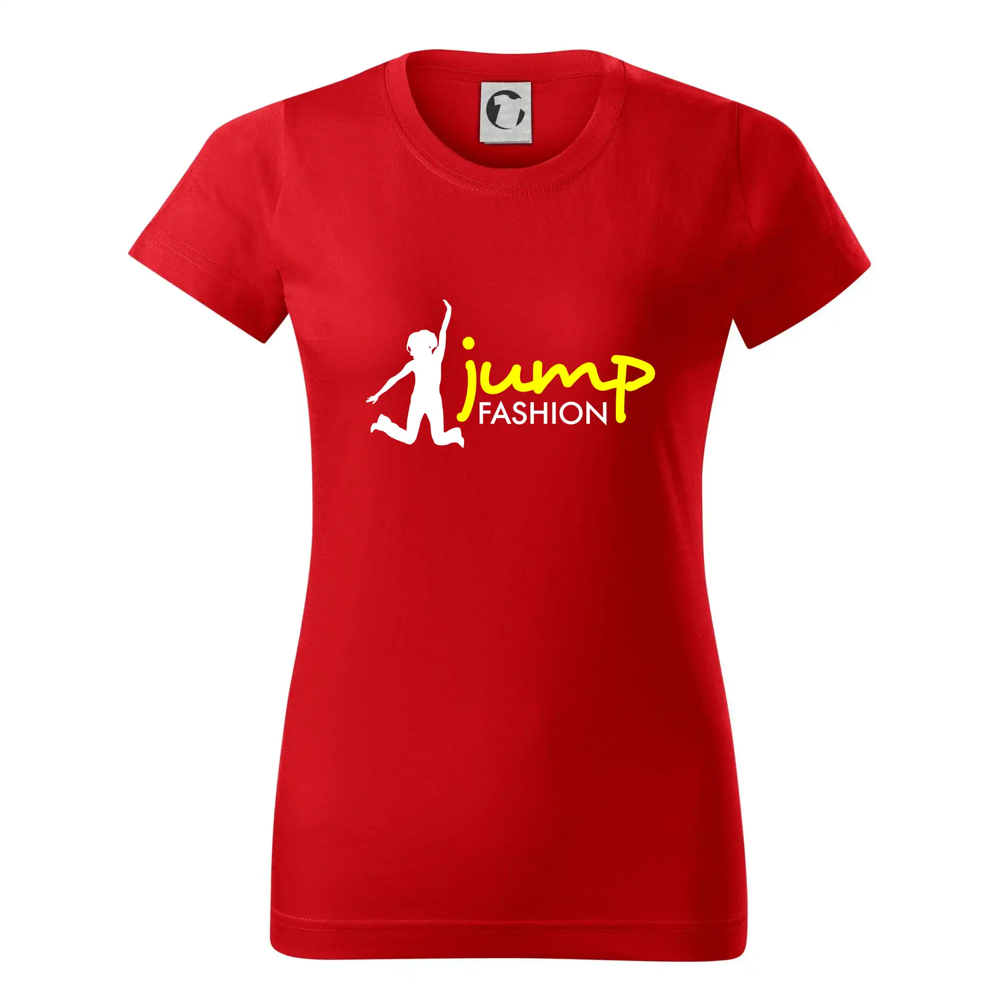 Tričká na jump - Jump fashion - Dámske tričko basic - ľahko voľnejšie a dlhšie