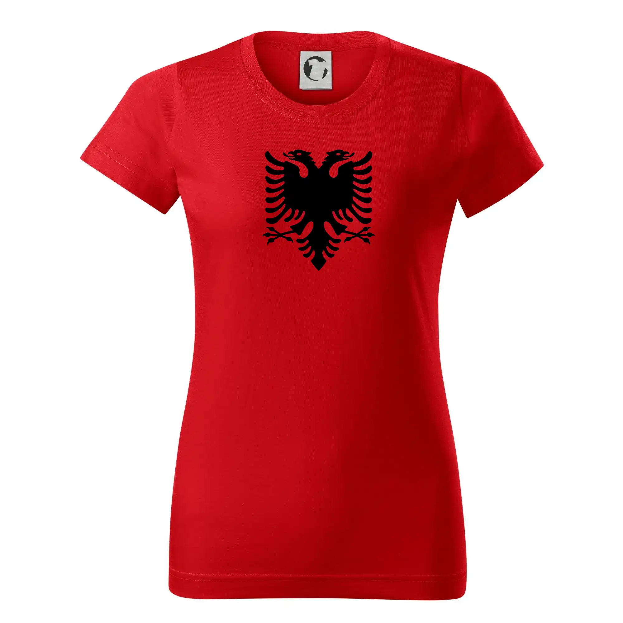 Ostatné mestá / miesta - Albánsko orlice - Dámske tričko basic - ľahko voľnejšie a dlhšie