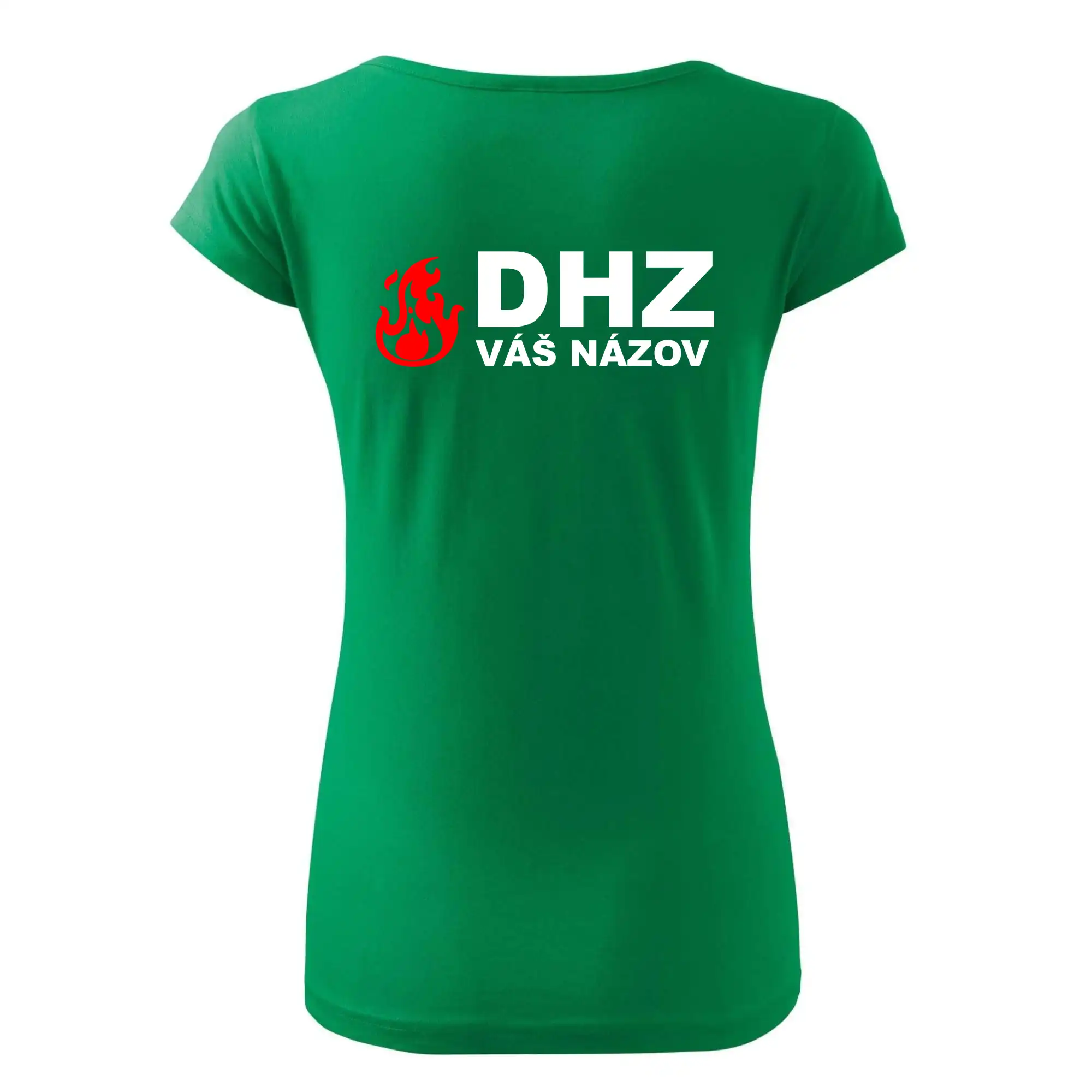 DHZ (oheň, názov sboru - vlastný nápis)