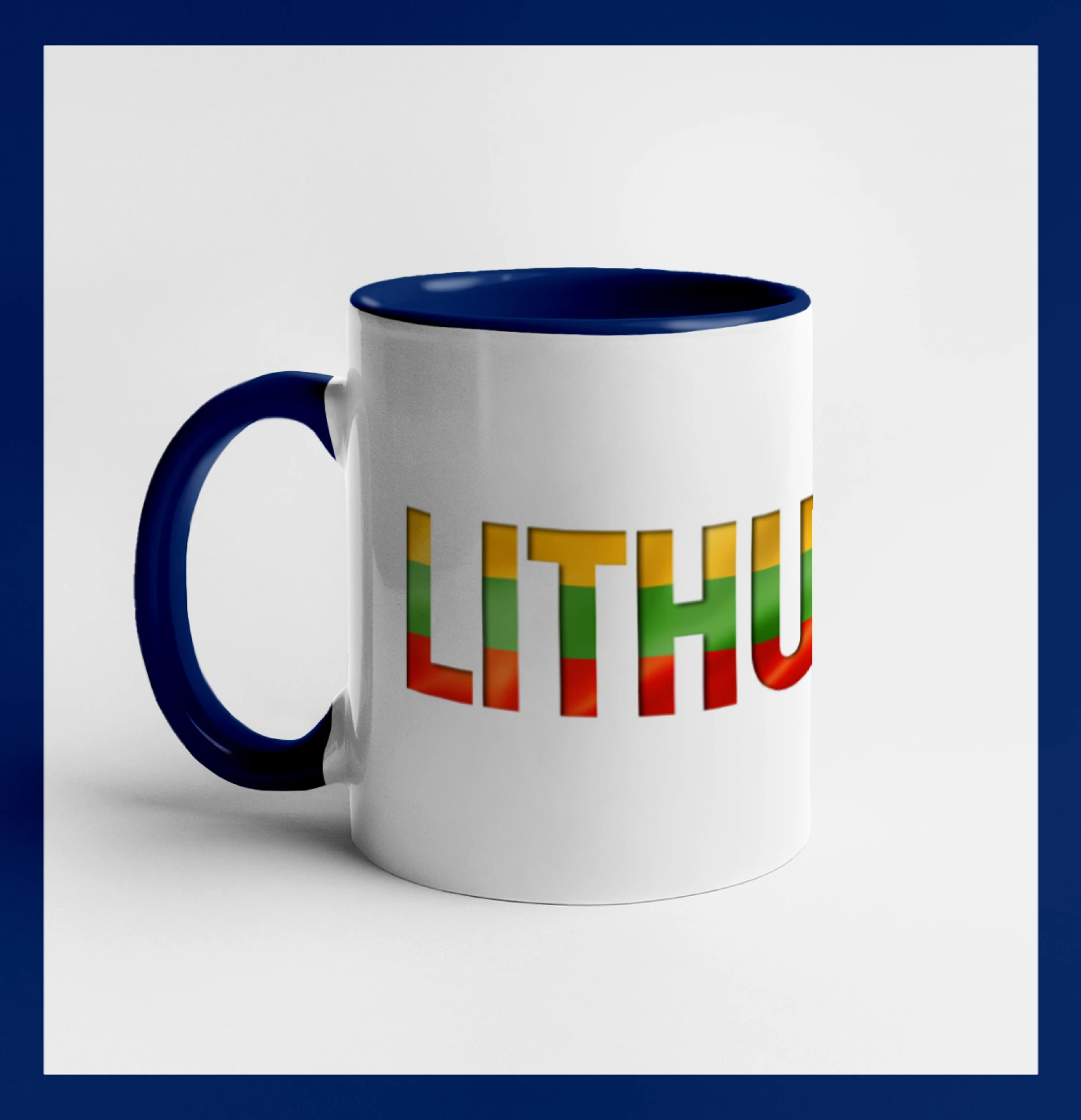 Lithuania - nápis vlajka