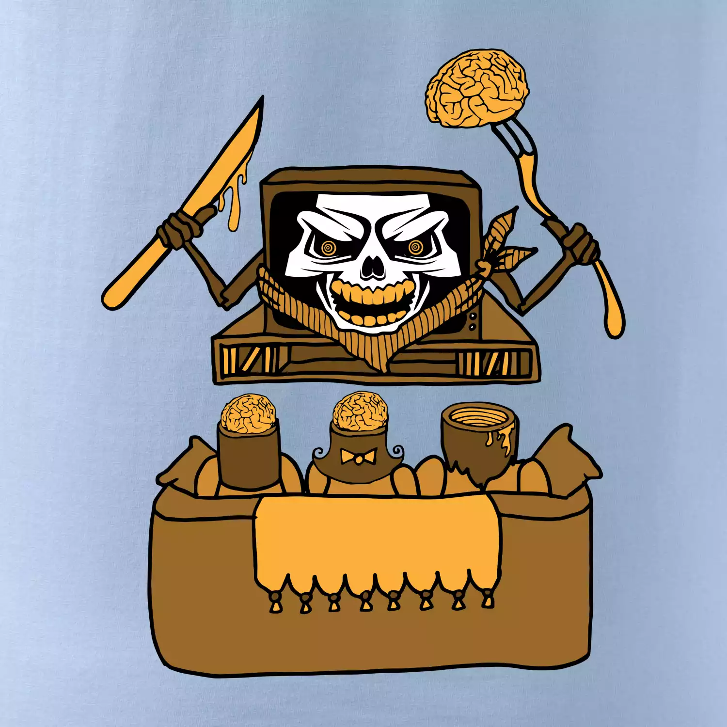 Mozkožrút - televízia (Pecka design) Mozkožrút - televízia (Pecka design)