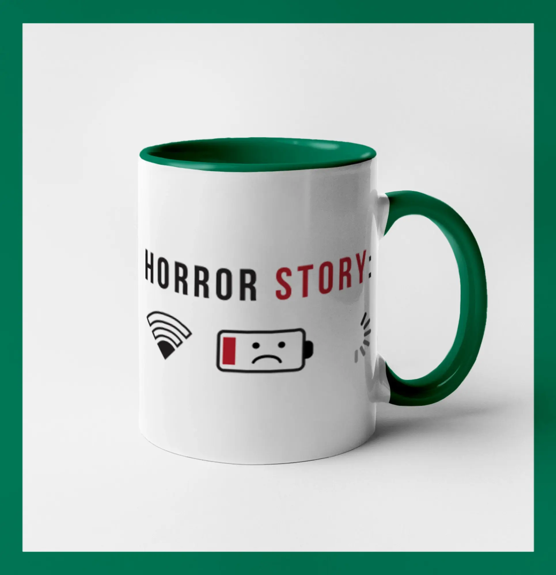Tričká pre ajťákov - Horror story - Hrnček 