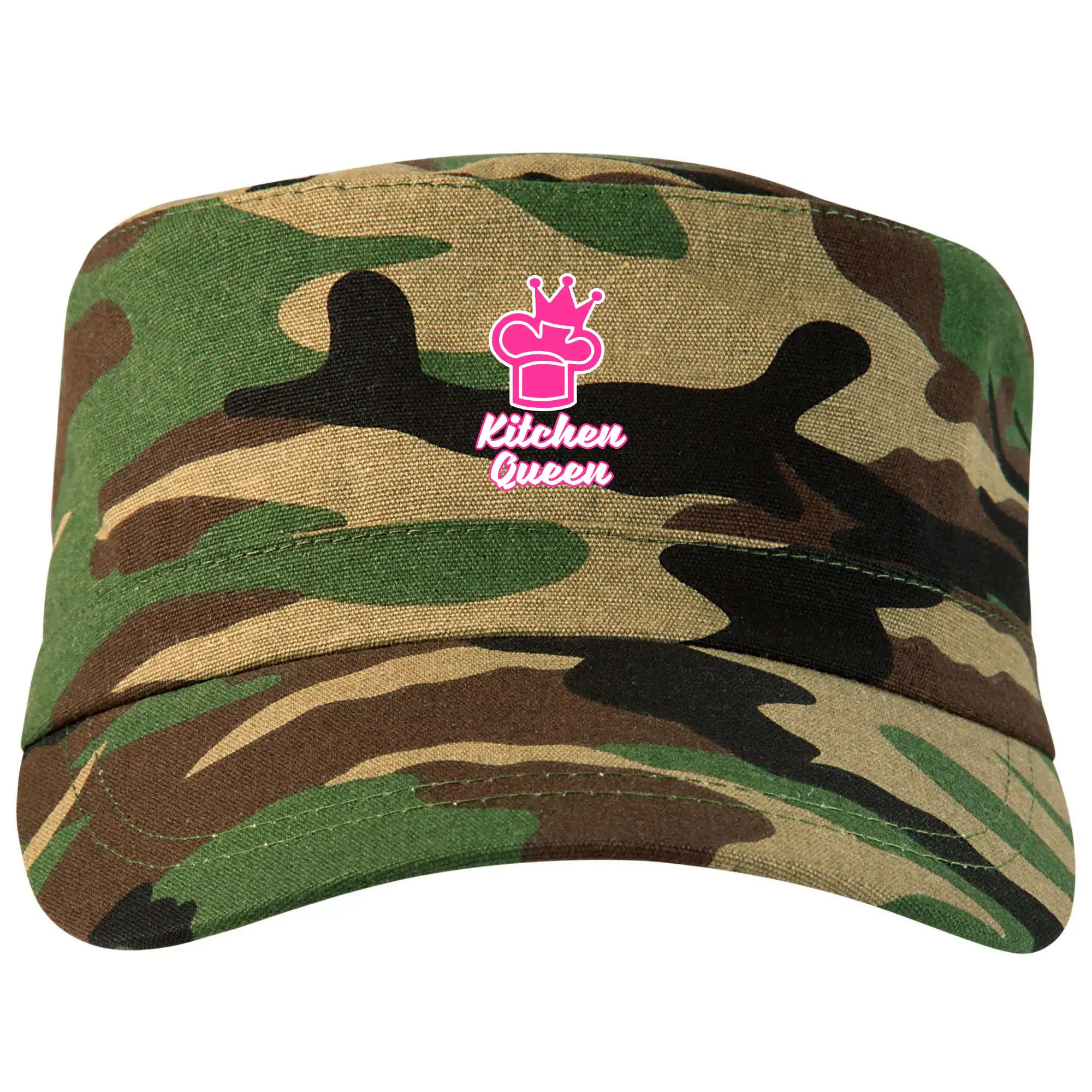 Kuchár a pekár - Kitchen Queen - Kuchárka - Šiltovka CAMO