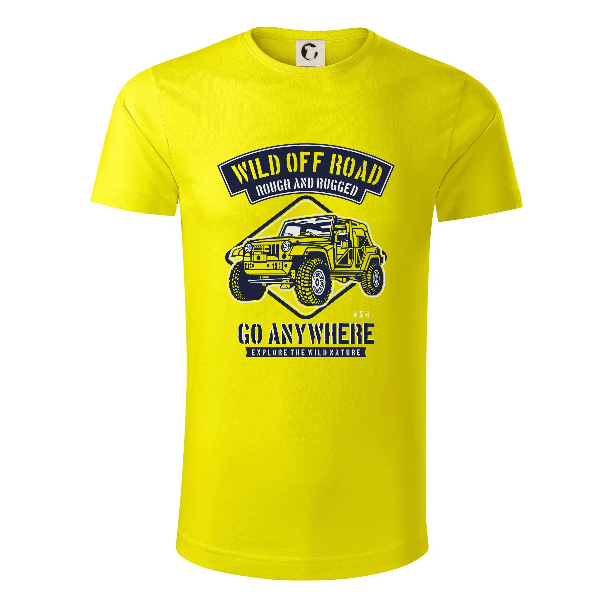 Auto tričká - Wild Off Road - Tričko z organickej bavlny