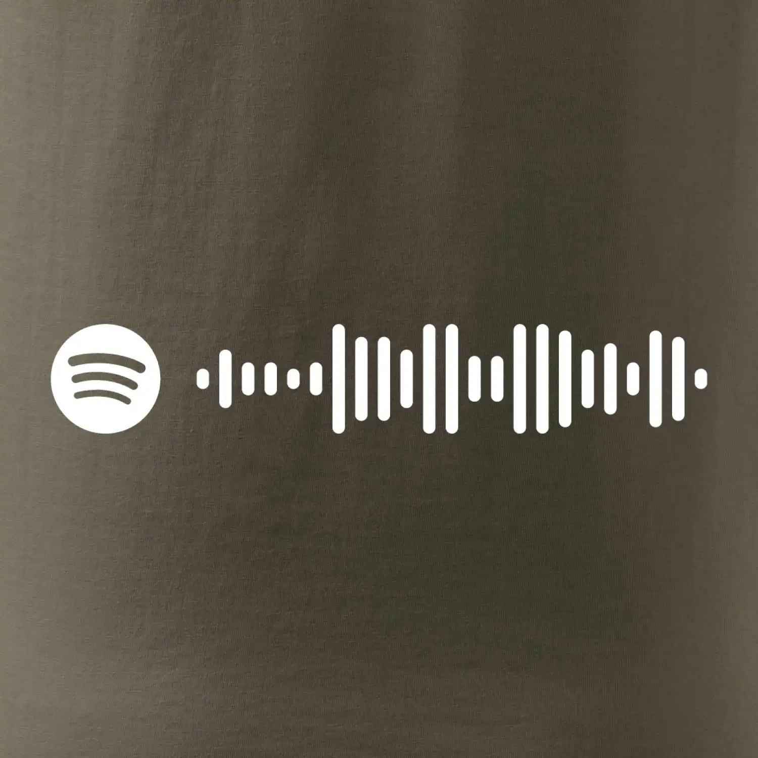 Spotify kód na prsu