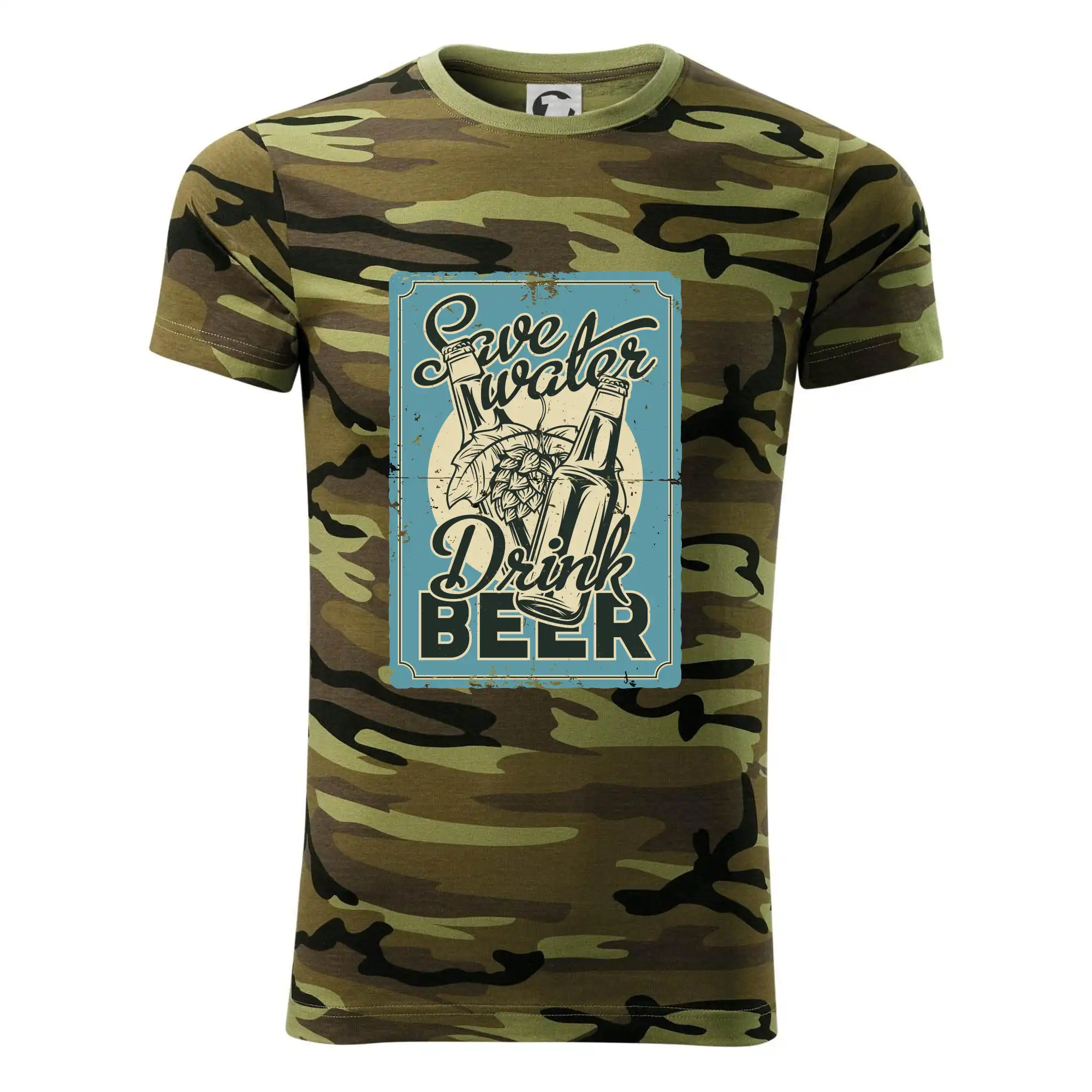 Save water drink beer poster