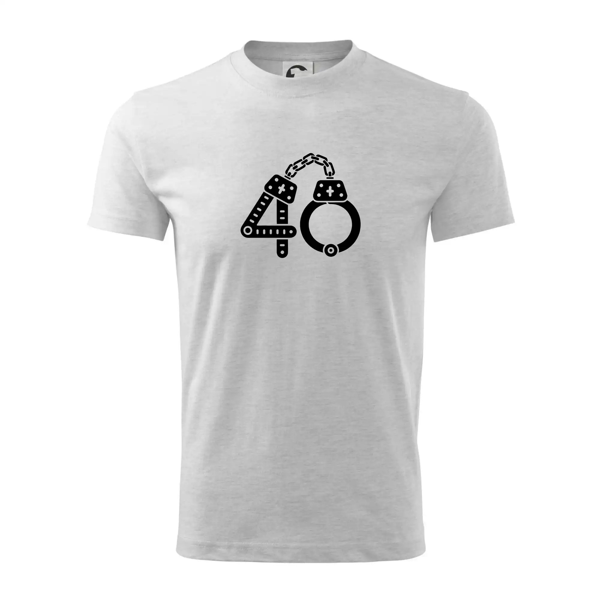 Narozeninové tričko pro policajta - pouta 40