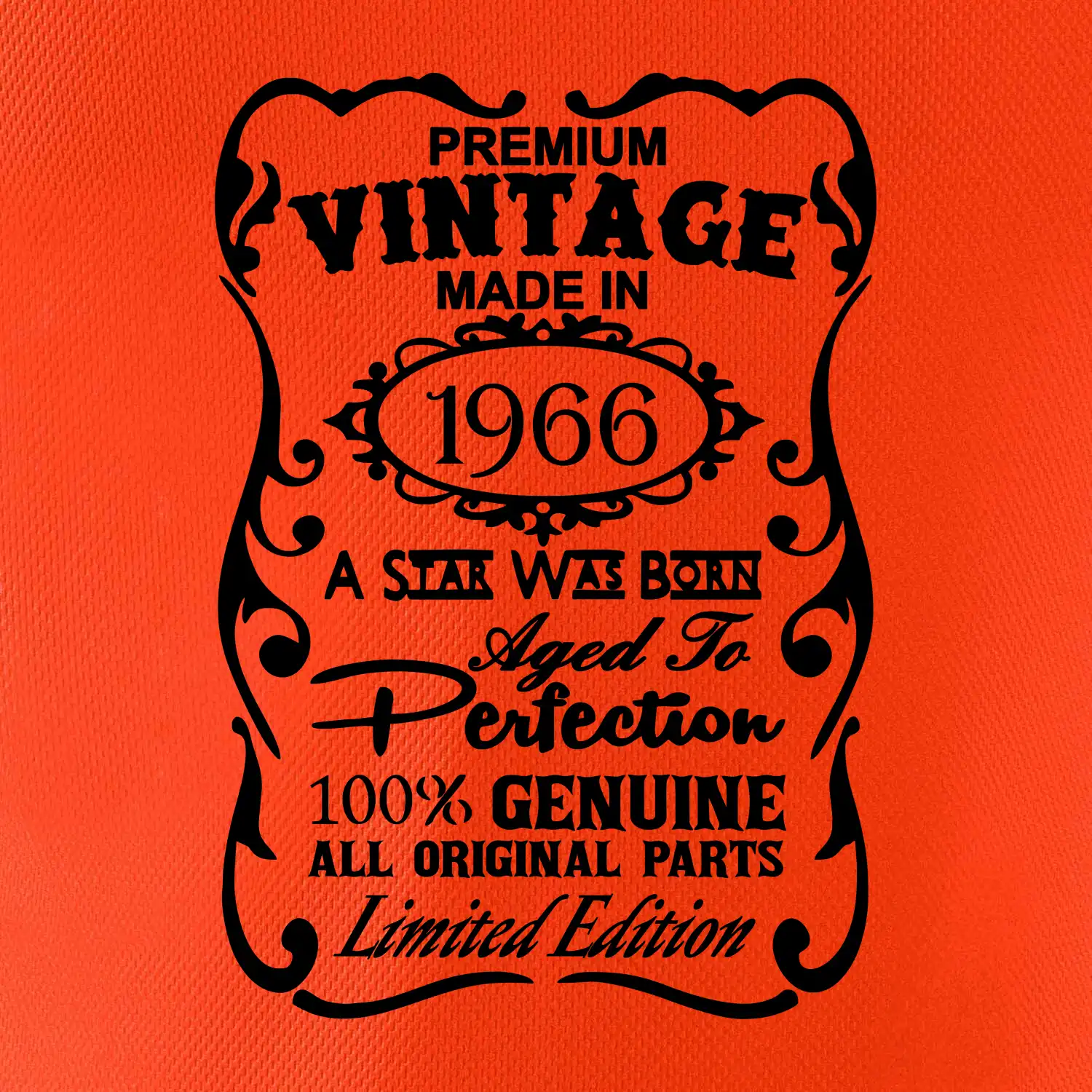 Vintage Etiketa - 1966