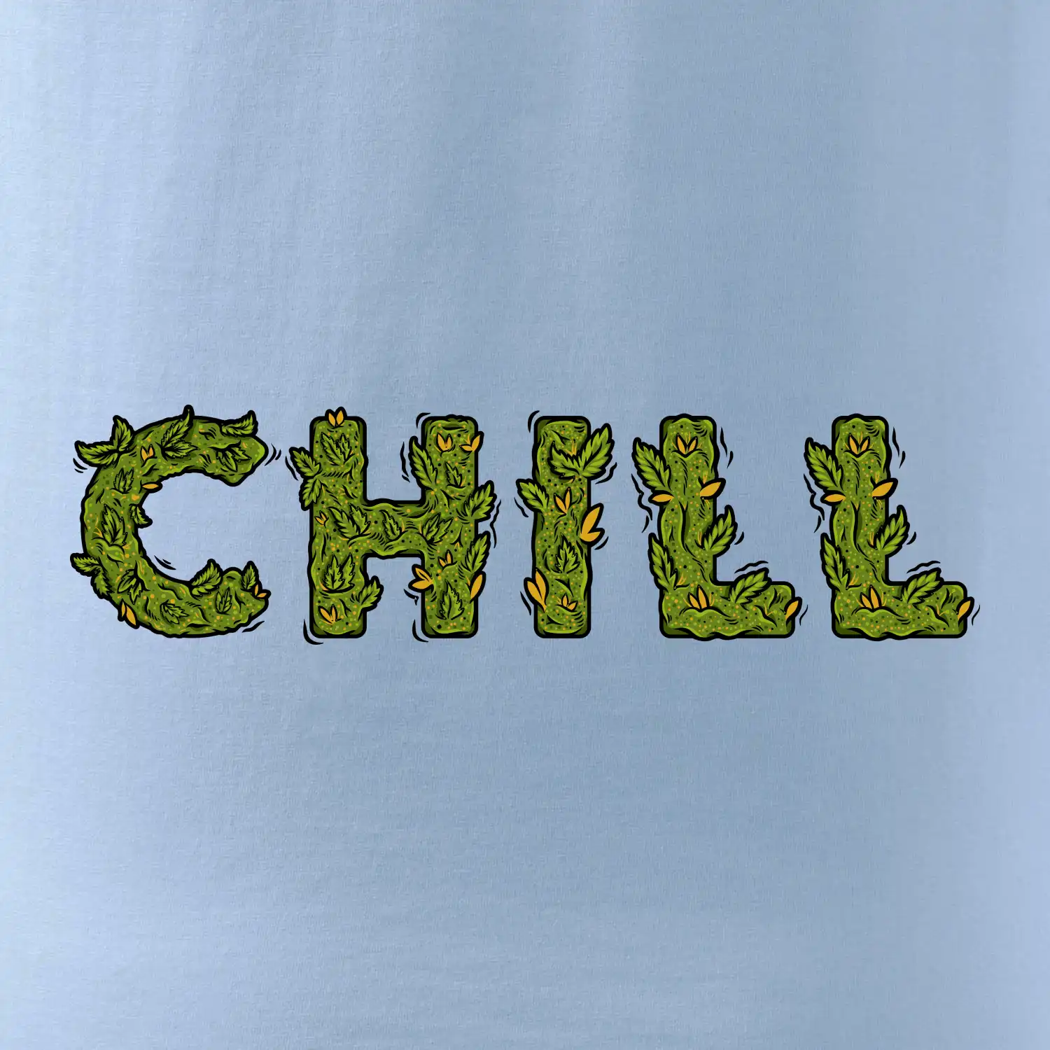 Konopí nápis chill