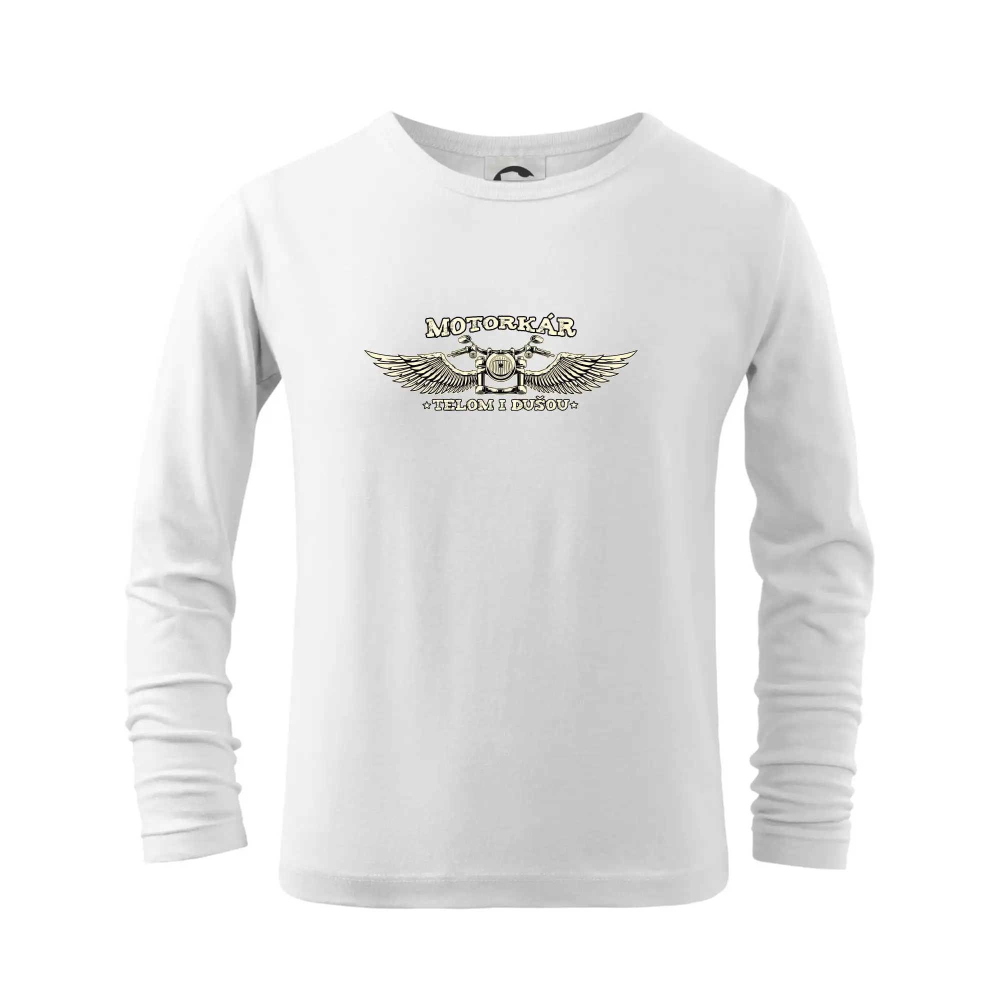 Chopper triko - Motorkár telom aj dušou - Tričko detské Long Sleeve