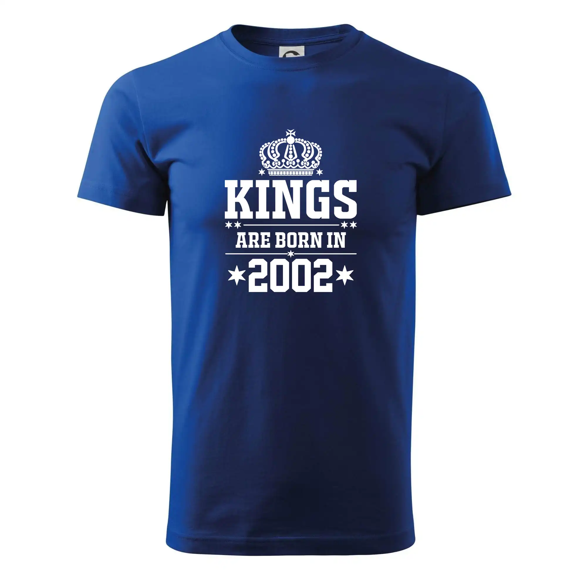 Trička s ročníkom 2001 - Kings are born in 2001 - Klasické pánske tričko vyššej gramáže