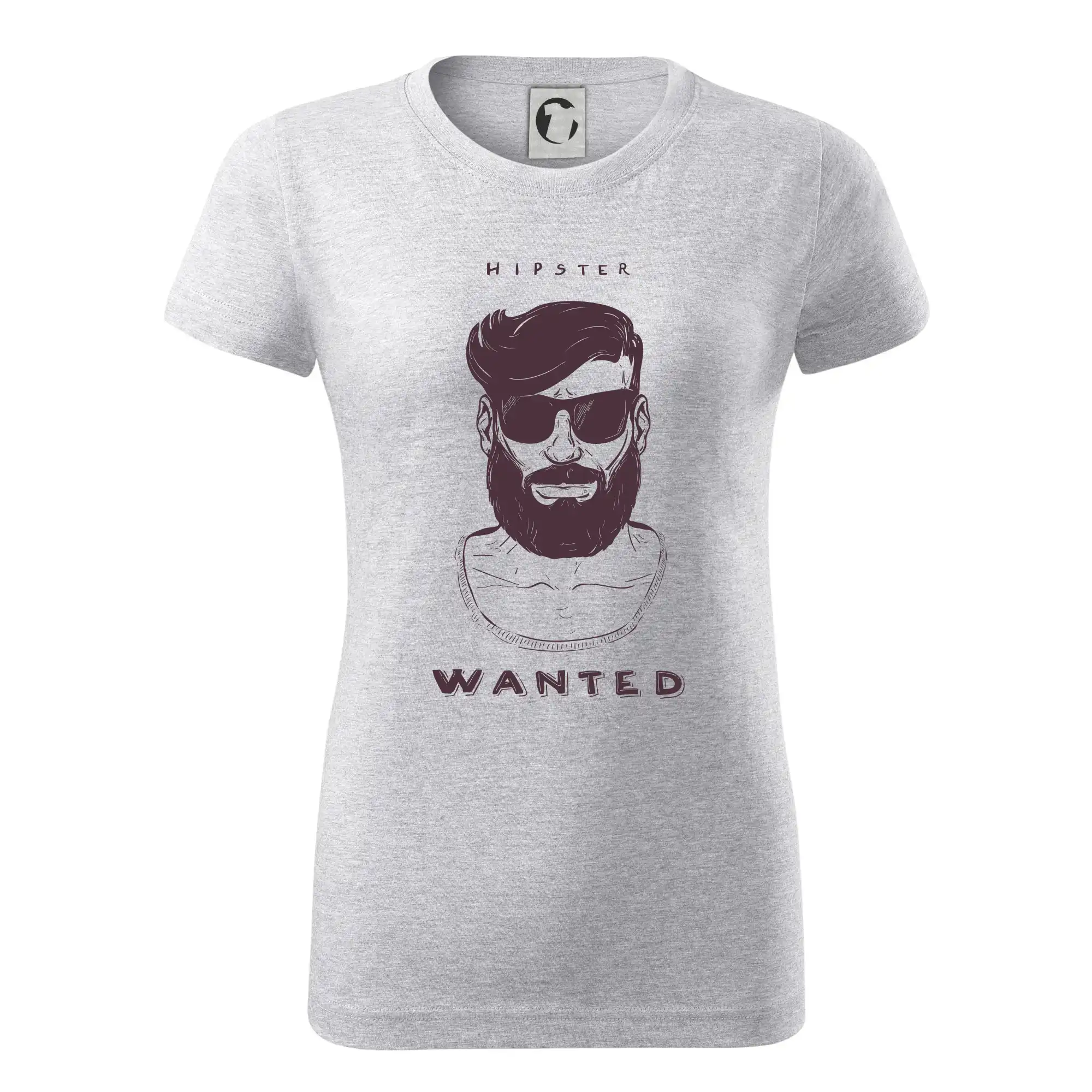 Tričká s fúzikmi - Hipster wanted - Dámske tričko basic - ľahko voľnejšie a dlhšie