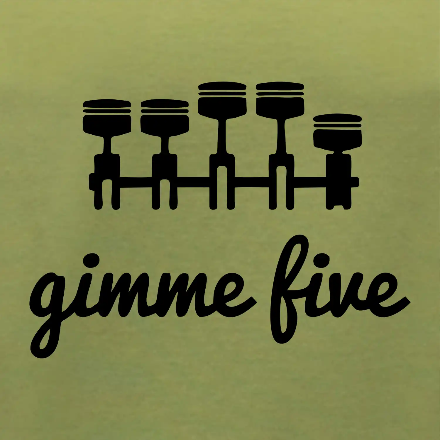 Gimme five - daj mi päť - päťvalec